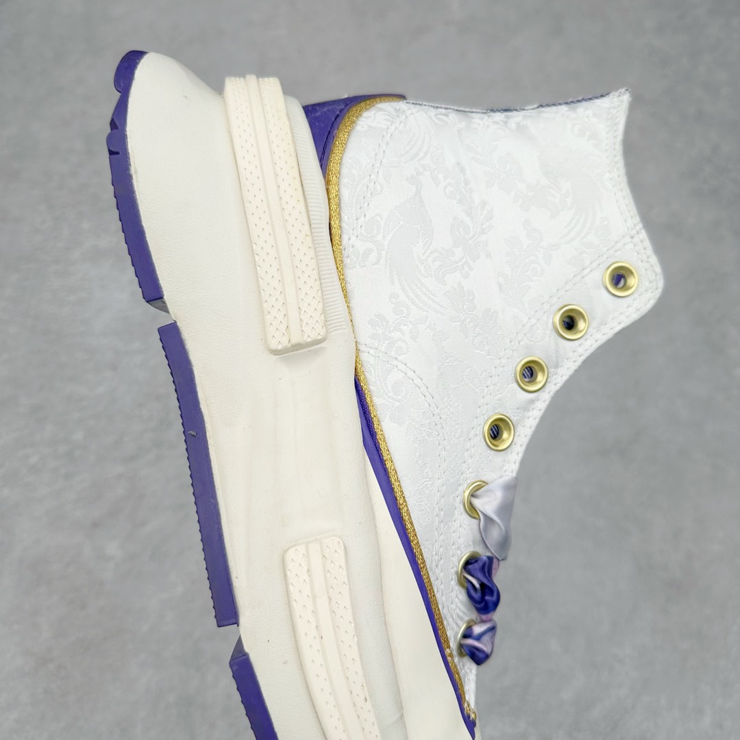 图片[6]-（配件丢失扣20） 紫气东来 紫定多金 💜 蛇年限定 厚底夹心高帮 Converse Run Star Legacy CX 隆重中国年，必须来点高规格 紫气东来，目带不凡气场 从中国美学汲取灵感 贵气优雅紫，演绎古典韵味的青花瓷纹理發 搭配纺织织物材质的帮面，打造细腻触感世自带星星硬币链条元素，寓意星运与你相随，倾注美好祈愿 致意农历新年 厚底设计助你蛇年高调出场 货号：A13350C 尺码：35 36 36.5 37 37.5 38 39 39.5 40 41 41.5 42 42.5 43 44-选品中心