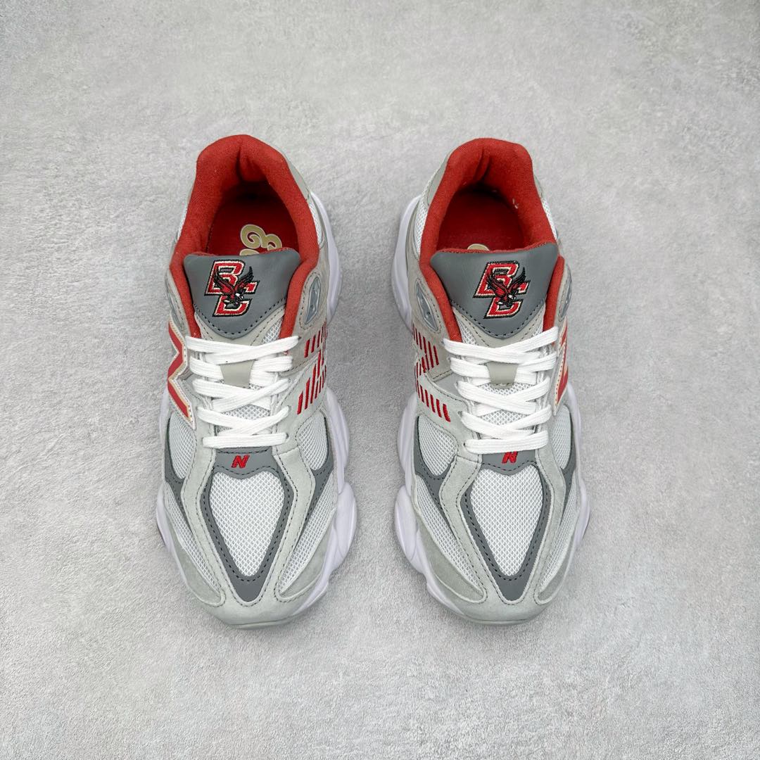 图片[2]-New Balance NB9060 复古运动鞋 新百伦又带来了新鞋型 并且是与芝加哥街头品牌 Joe Freshgoods 的联名款 鞋身主体采用了类似 990 系列的设计风格 与传统复古慢跑鞋区别不大 最大的变化就是鞋底部分 在传统设计的中底外层 增加了多个分区的模块 圆润的线条设计与我们熟悉的 New Balance 风格截然不同 但与同样充满弧形线条的鞋面搭配 看起来毫无违和感 尺码：36-45-选品中心