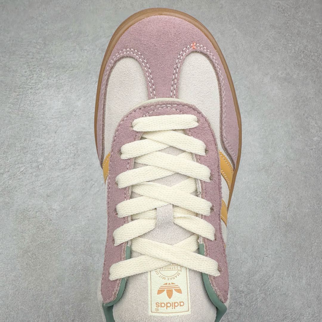 图片[4]-AD Gazelle Indoor Trainers 羚羊内训系列低帮复古百搭休闲运动德训风板鞋 90年代经典的复刻版！自60年代以足球训练鞋面世以来,Gazelle就以其经典设计席卷全球。1991年版本的复刻,再造经典Gazelle。采用皮革打造,搭配浊色细节,让这款经典更加简约。尺码：36 36⅔ 37⅓ 38 38⅔ 39⅓ 40 40⅔ 41⅓ 42 42⅔ 43⅓ 44 45-选品中心