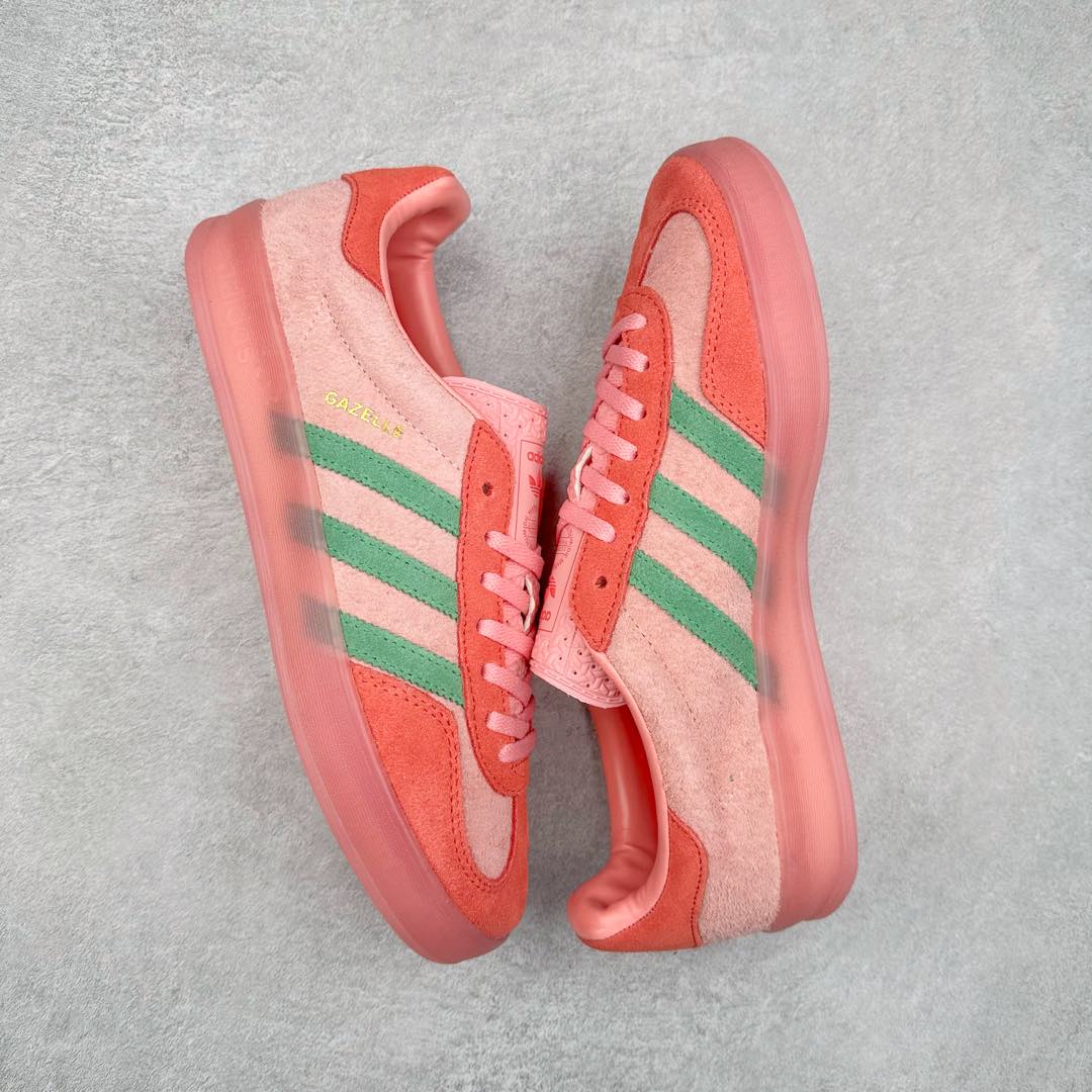 图片[3]-AD Gazelle Indoor Trainers 羚羊内训系列低帮复古百搭休闲运动德训风板鞋 90年代经典的复刻版！自60年代以足球训练鞋面世以来,Gazelle就以其经典设计席卷全球。1991年版本的复刻,再造经典Gazelle。采用皮革打造,搭配浊色细节,让这款经典更加简约。尺码：36 36⅔ 37⅓ 38 38⅔ 39⅓ 40 40⅔ 41⅓ 42 42⅔ 43⅓ 44 45-选品中心