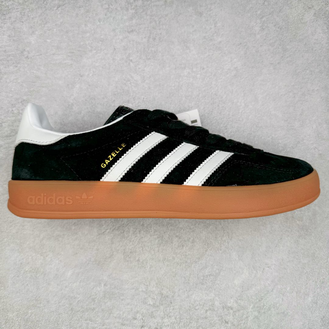 图片[7]-AD Gazelle Indoor Trainers 羚羊内训系列低帮复古百搭休闲运动德训风板鞋 90年代经典的复刻版！自60年代以足球训练鞋面世以来,Gazelle就以其经典设计席卷全球。1991年版本的复刻,再造经典Gazelle。采用皮革打造,搭配浊色细节,让这款经典更加简约。尺码：36 36⅔ 37⅓ 38 38⅔ 39⅓ 40 40⅔ 41⅓ 42 42⅔ 43⅓ 44 45-选品中心