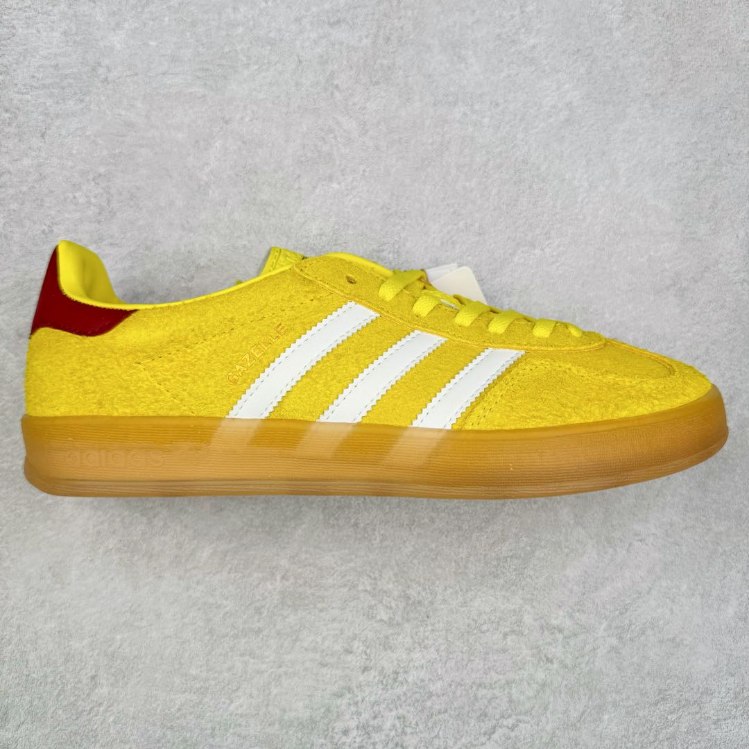 图片[3]-AD Gazelle Indoor Trainers 羚羊内训系列低帮复古百搭休闲运动德训风板鞋 90年代经典的复刻版！自60年代以足球训练鞋面世以来,Gazelle就以其经典设计席卷全球。1991年版本的复刻,再造经典Gazelle。采用皮革打造,搭配浊色细节,让这款经典更加简约。尺码：36 36⅔ 37⅓ 38 38⅔ 39⅓ 40 40⅔ 41⅓ 42 42⅔ 43⅓ 44 45-选品中心