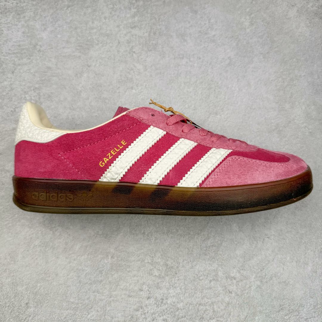 图片[5]-AD Gazelle Indoor Trainers 羚羊内训系列低帮复古百搭休闲运动德训风板鞋 90年代经典的复刻版！自60年代以足球训练鞋面世以来,Gazelle就以其经典设计席卷全球。1991年版本的复刻,再造经典Gazelle。采用皮革打造,搭配浊色细节,让这款经典更加简约。尺码：36 36⅔ 37⅓ 38 38⅔ 39⅓ 40 40⅔ 41⅓ 42 42⅔ 43⅓ 44 45-选品中心