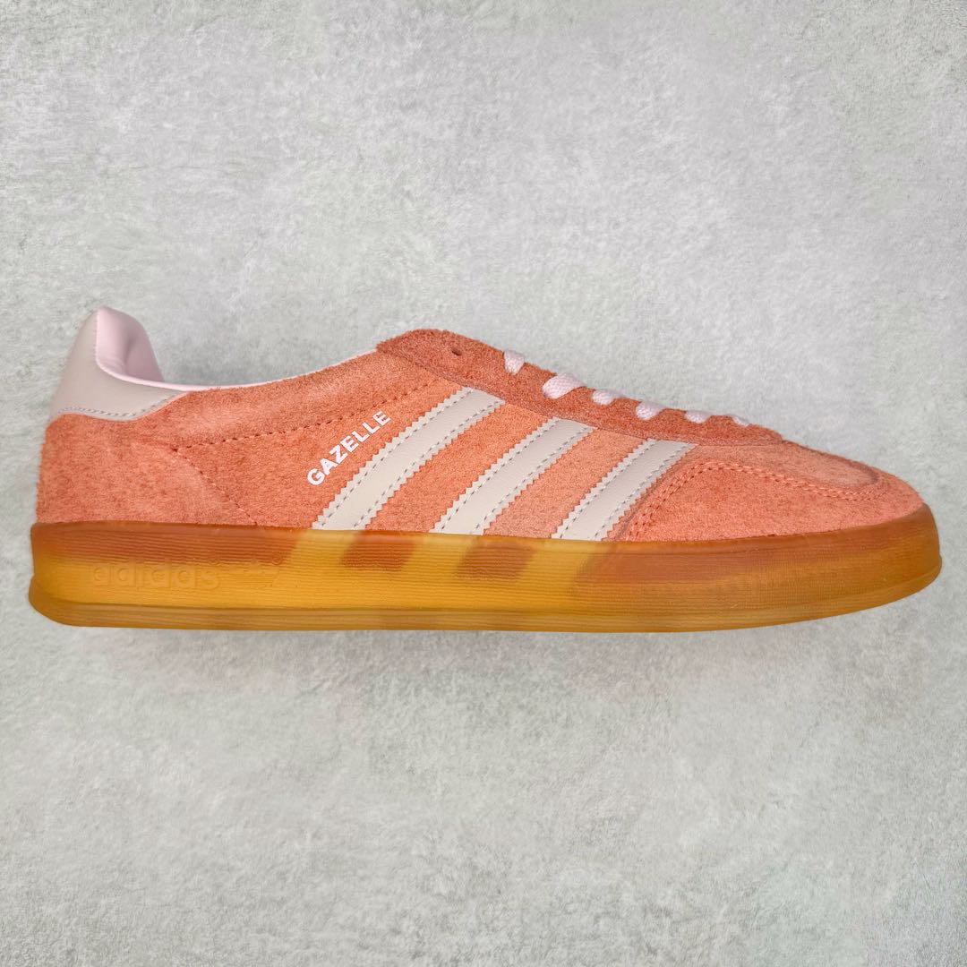 图片[9]-AD Gazelle Indoor Trainers 羚羊内训系列低帮复古百搭休闲运动德训风板鞋 90年代经典的复刻版！自60年代以足球训练鞋面世以来,Gazelle就以其经典设计席卷全球。1991年版本的复刻,再造经典Gazelle。采用皮革打造,搭配浊色细节,让这款经典更加简约。尺码：36 36⅔ 37⅓ 38 38⅔ 39⅓ 40 40⅔ 41⅓ 42 42⅔ 43⅓ 44 45-选品中心