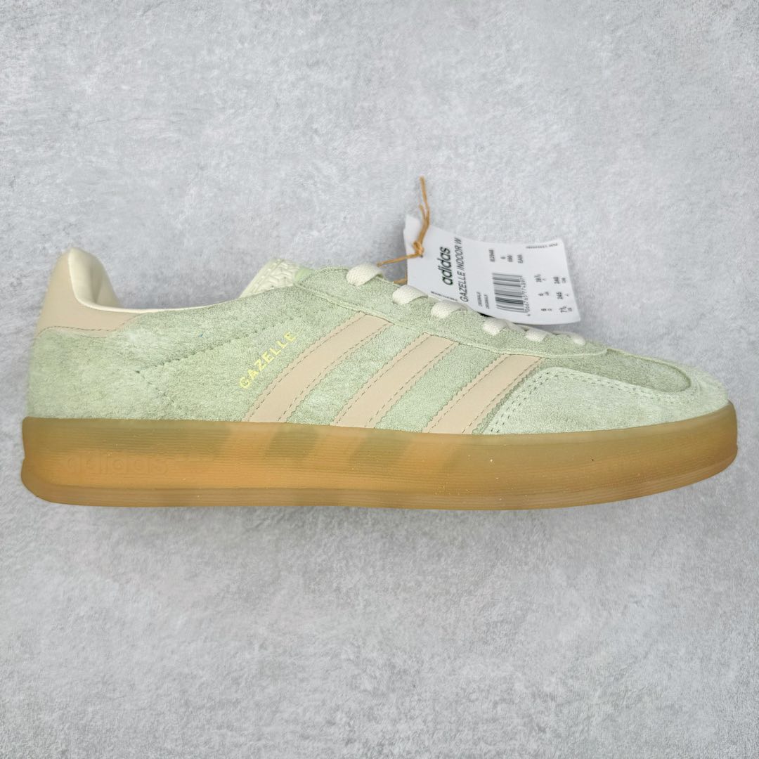 图片[4]-AD Gazelle Indoor Trainers 羚羊内训系列低帮复古百搭休闲运动德训风板鞋 90年代经典的复刻版！自60年代以足球训练鞋面世以来,Gazelle就以其经典设计席卷全球。1991年版本的复刻,再造经典Gazelle。采用皮革打造,搭配浊色细节,让这款经典更加简约。尺码：36 36⅔ 37⅓ 38 38⅔ 39⅓ 40 40⅔ 41⅓ 42 42⅔ 43⅓ 44 45-选品中心