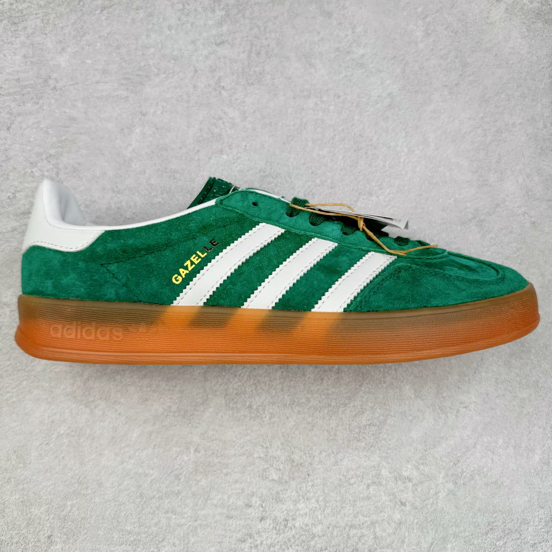 图片[8]-AD Gazelle Indoor Trainers 羚羊内训系列低帮复古百搭休闲运动德训风板鞋 90年代经典的复刻版！自60年代以足球训练鞋面世以来,Gazelle就以其经典设计席卷全球。1991年版本的复刻,再造经典Gazelle。采用皮革打造,搭配浊色细节,让这款经典更加简约。尺码：36 36⅔ 37⅓ 38 38⅔ 39⅓ 40 40⅔ 41⅓ 42 42⅔ 43⅓ 44 45-选品中心