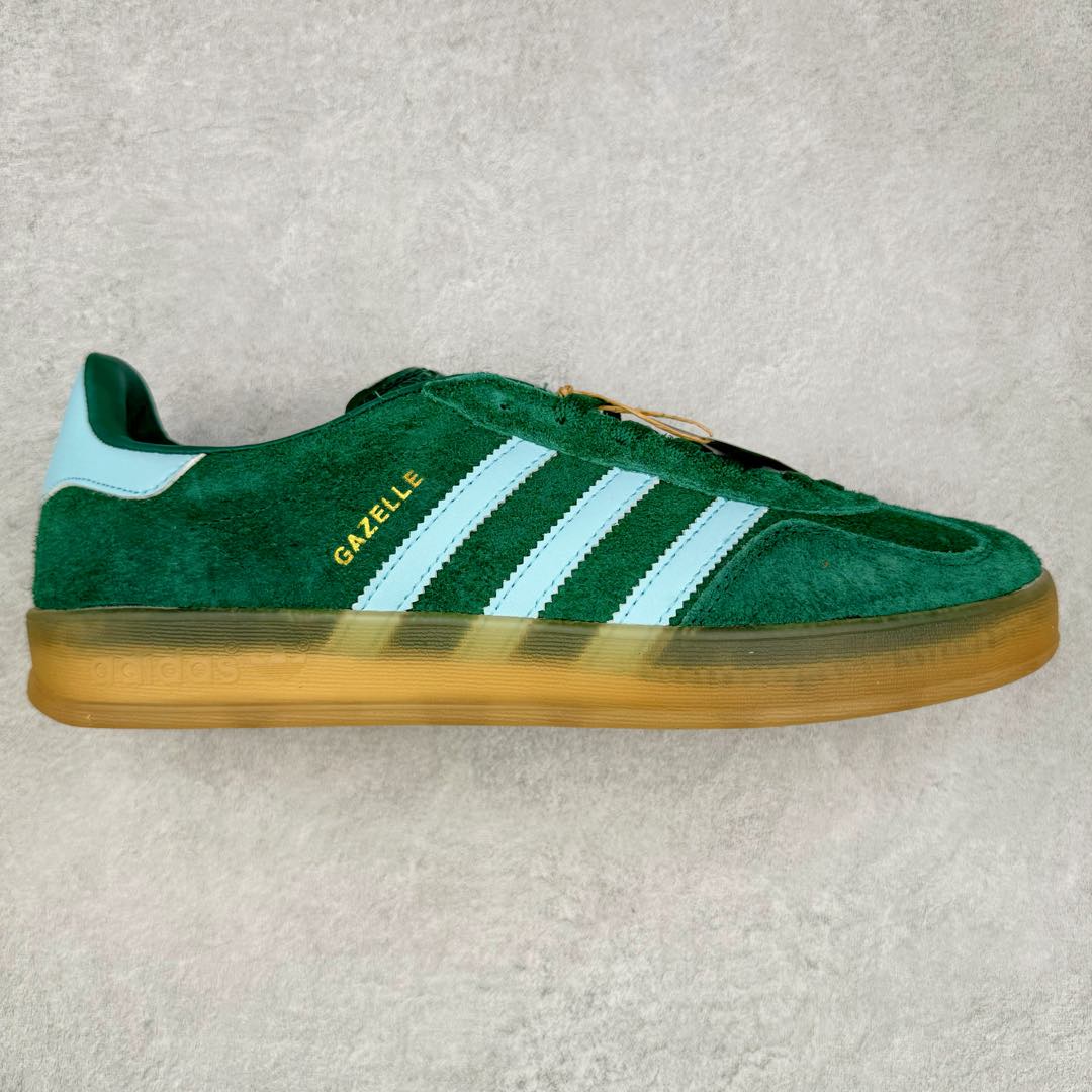 图片[6]-AD Gazelle Indoor Trainers 羚羊内训系列低帮复古百搭休闲运动德训风板鞋 90年代经典的复刻版！自60年代以足球训练鞋面世以来,Gazelle就以其经典设计席卷全球。1991年版本的复刻,再造经典Gazelle。采用皮革打造,搭配浊色细节,让这款经典更加简约。尺码：36 36⅔ 37⅓ 38 38⅔ 39⅓ 40 40⅔ 41⅓ 42 42⅔ 43⅓ 44 45-选品中心