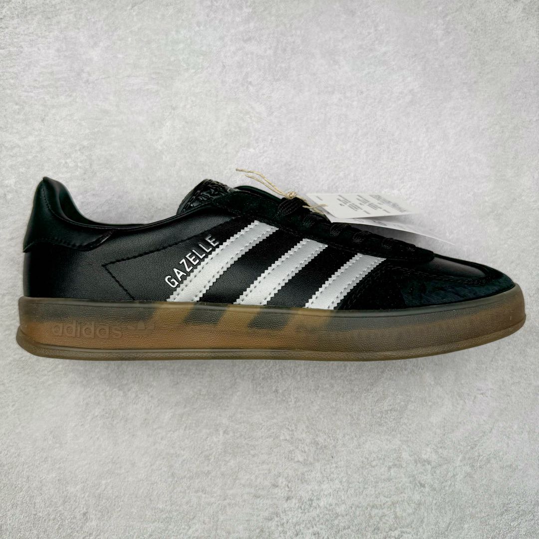 图片[7]-AD Gazelle Indoor Trainers 羚羊内训系列低帮复古百搭休闲运动德训风板鞋 90年代经典的复刻版！自60年代以足球训练鞋面世以来,Gazelle就以其经典设计席卷全球。1991年版本的复刻,再造经典Gazelle。采用皮革打造,搭配浊色细节,让这款经典更加简约。尺码：36 36⅔ 37⅓ 38 38⅔ 39⅓ 40 40⅔ 41⅓ 42 42⅔ 43⅓ 44 45-选品中心