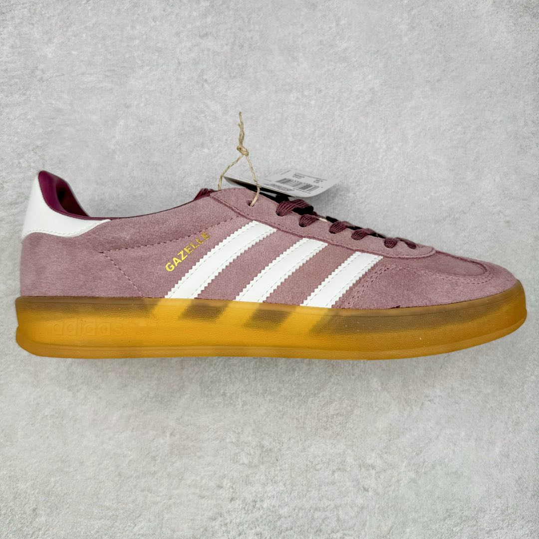 图片[6]-AD Gazelle Indoor Trainers 羚羊内训系列低帮复古百搭休闲运动德训风板鞋 90年代经典的复刻版！自60年代以足球训练鞋面世以来,Gazelle就以其经典设计席卷全球。1991年版本的复刻,再造经典Gazelle。采用皮革打造,搭配浊色细节,让这款经典更加简约。尺码：36 36⅔ 37⅓ 38 38⅔ 39⅓ 40 40⅔ 41⅓ 42 42⅔ 43⅓ 44 45-选品中心