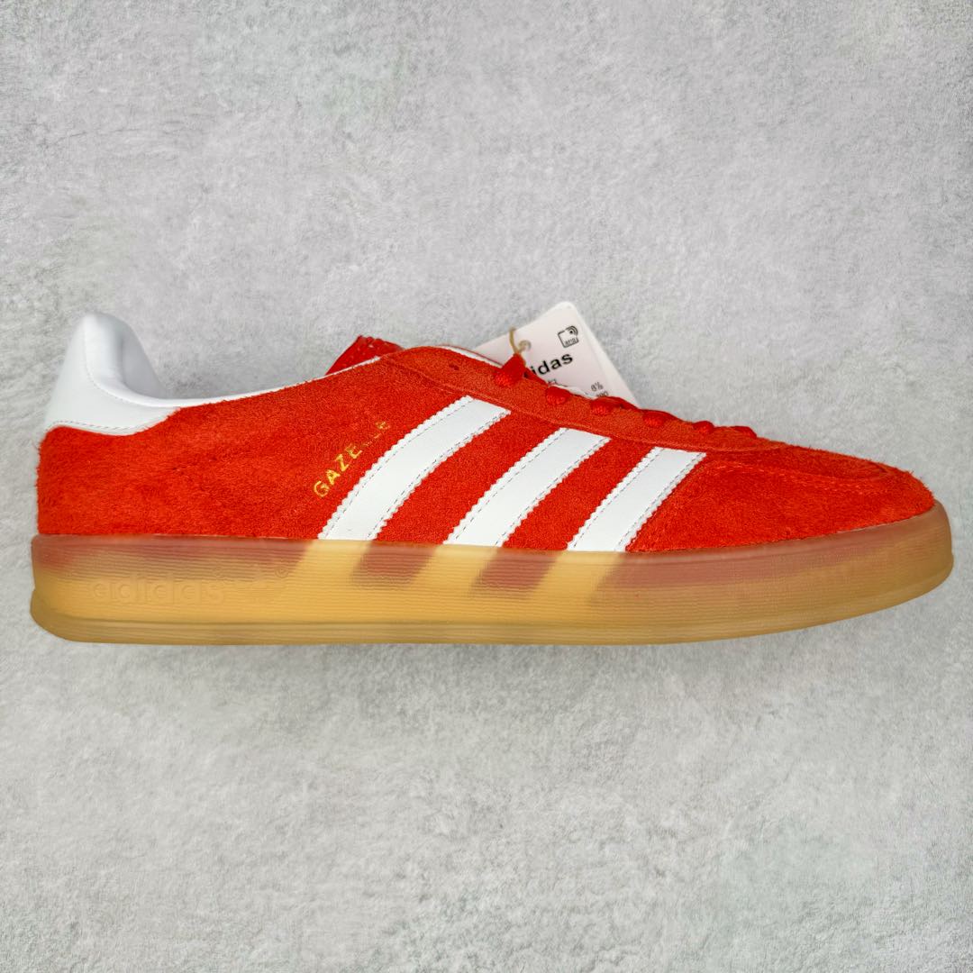 图片[5]-AD Gazelle Indoor Trainers 羚羊内训系列低帮复古百搭休闲运动德训风板鞋 90年代经典的复刻版！自60年代以足球训练鞋面世以来,Gazelle就以其经典设计席卷全球。1991年版本的复刻,再造经典Gazelle。采用皮革打造,搭配浊色细节,让这款经典更加简约。尺码：36 36⅔ 37⅓ 38 38⅔ 39⅓ 40 40⅔ 41⅓ 42 42⅔ 43⅓ 44 45-选品中心