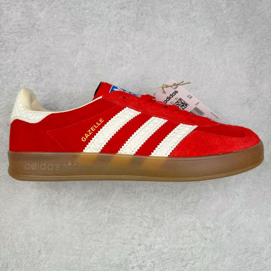 图片[8]-AD Gazelle Indoor Trainers 羚羊内训系列低帮复古百搭休闲运动德训风板鞋 90年代经典的复刻版！自60年代以足球训练鞋面世以来,Gazelle就以其经典设计席卷全球。1991年版本的复刻,再造经典Gazelle。采用皮革打造,搭配浊色细节,让这款经典更加简约。尺码：36 36⅔ 37⅓ 38 38⅔ 39⅓ 40 40⅔ 41⅓ 42 42⅔ 43⅓ 44 45-选品中心