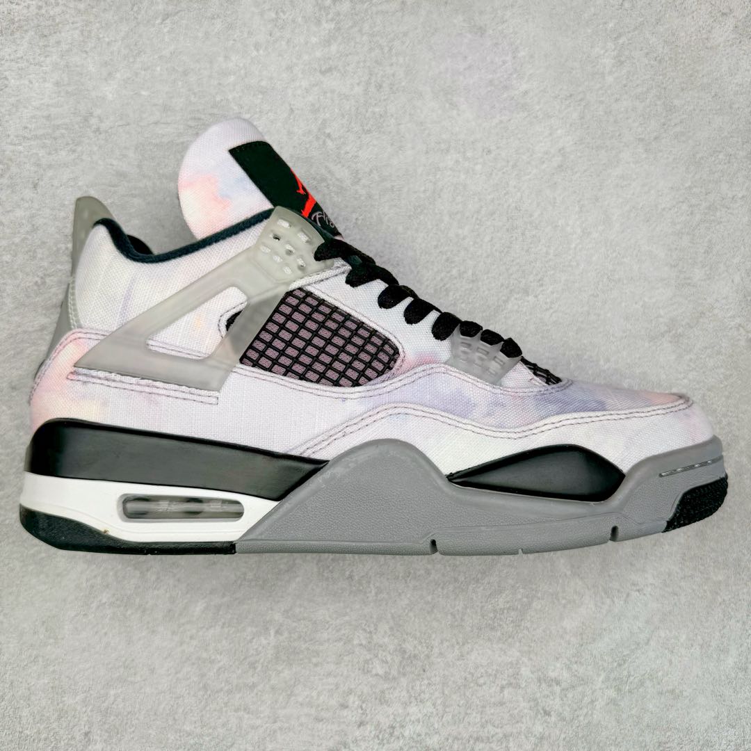 Air Jordan 4 Retro Premium Leather Basketball Shoes - Comfortable and Stylish 8 i1735890920966 4206 0 8