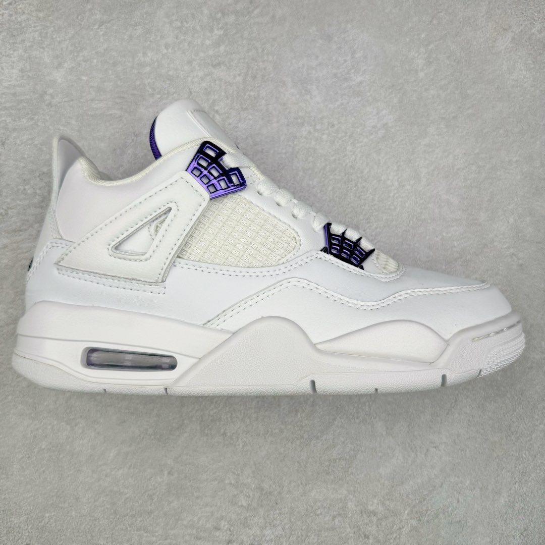 Air Jordan 4 Retro Premium Leather Basketball Shoes - Comfortable and Stylish 4 i1735890943145 9968 0 8