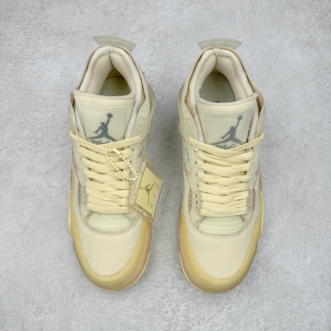 图片[2]-＃特价福利 Air Jordan AJ4 Retro 大厂出品 原纸板楦头开发 定制优质皮料 完美鞋型匹配公司货 正确TPU鞋舌锁扣 最新原厂底模 大底卡色咬花完美 鞋柜必备鞋款 终端现货供应 尺码：36 36.5 37.5 38 38.5 39 40 40.5 41 42 42.5 43 44 44.5 45 46 47.5-选品中心