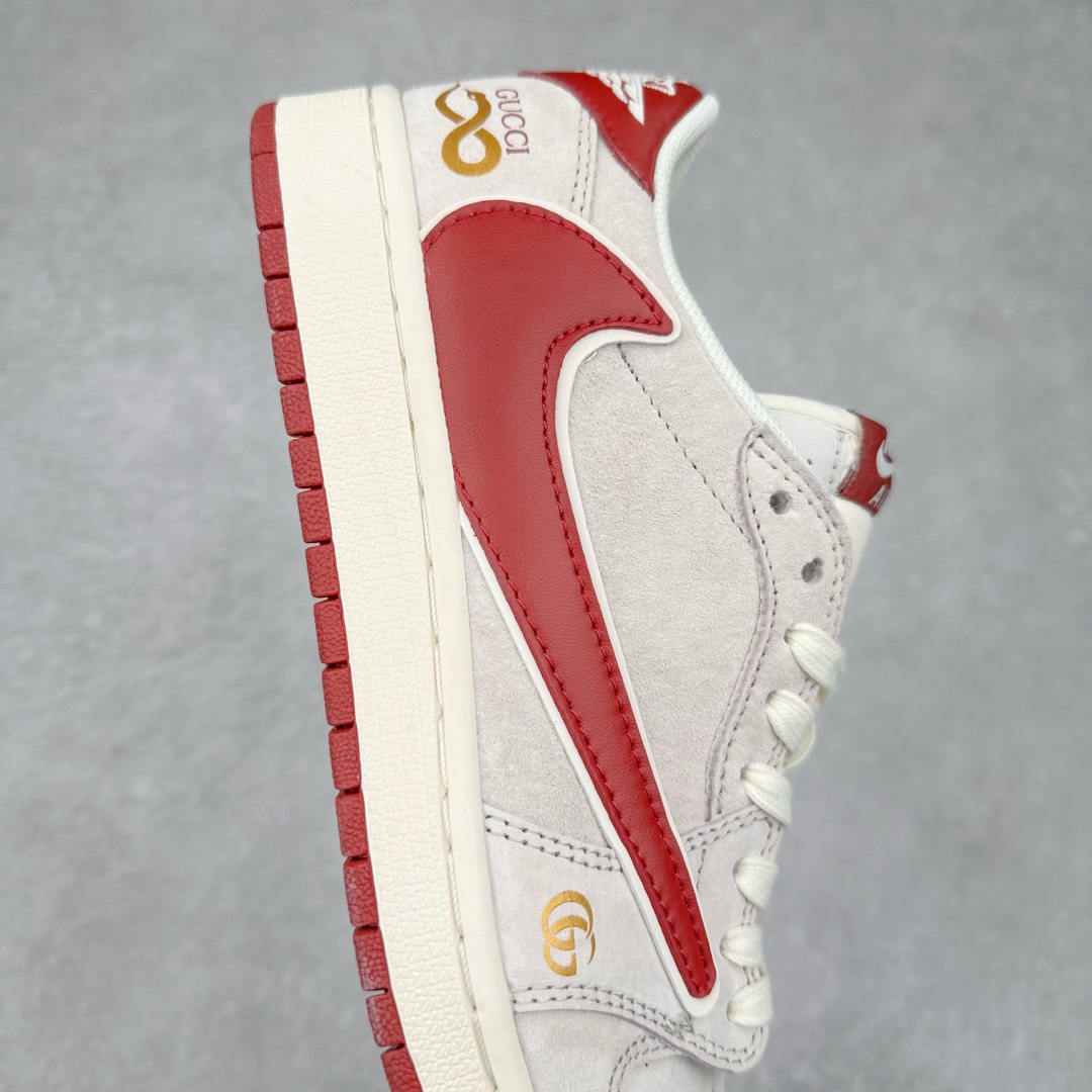 图片[6]-TS x Air Jordan AJ1 Low 倒钩低帮联名定制配色 XZ6188-056 原厂内置气垫魔块 A模大底 头层小牛皮 鞋舌AJ原厂专用牛津布+AJ专用反口珍珠布+原厂无杂质高弹内里海棉+特殊封边弹力鞋带 尺码：36 36.5 37.5 38 38.5 39 40 40.5 41 42 42.5 43 44 44.5 45 46 47.5-选品中心