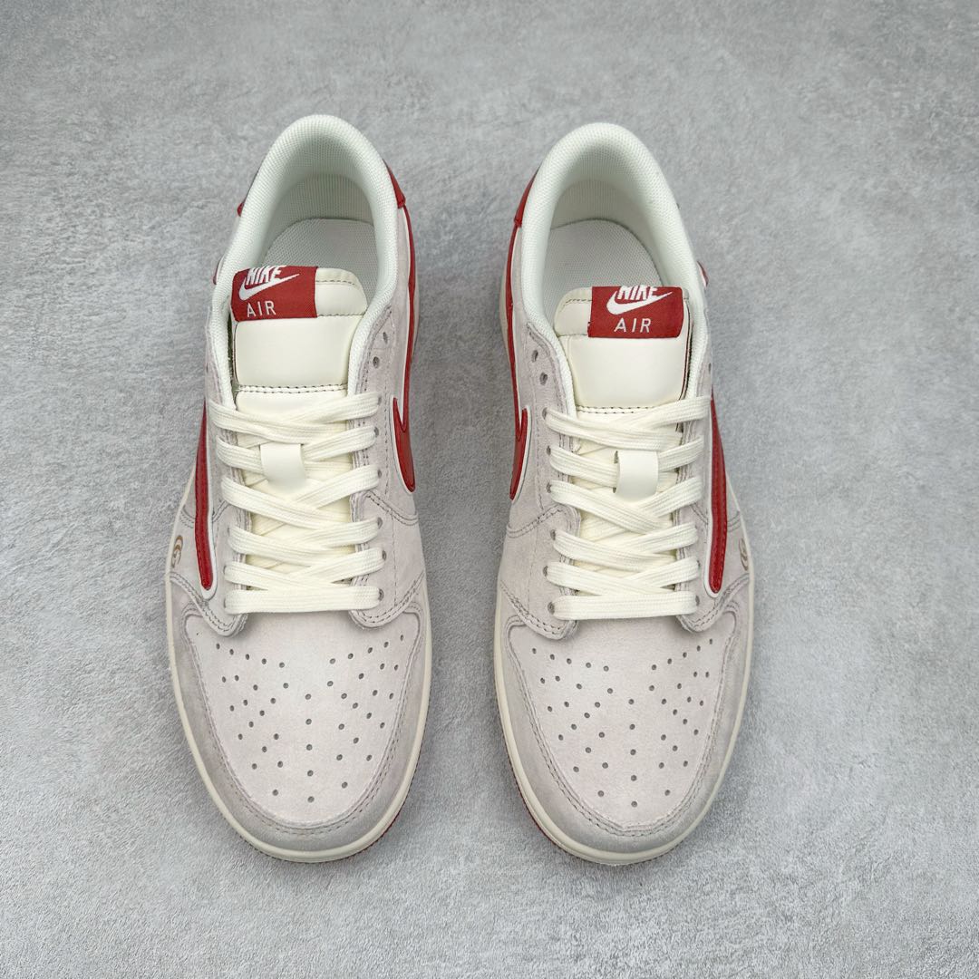 图片[2]-TS x Air Jordan AJ1 Low 倒钩低帮联名定制配色 XZ6188-056 原厂内置气垫魔块 A模大底 头层小牛皮 鞋舌AJ原厂专用牛津布+AJ专用反口珍珠布+原厂无杂质高弹内里海棉+特殊封边弹力鞋带 尺码：36 36.5 37.5 38 38.5 39 40 40.5 41 42 42.5 43 44 44.5 45 46 47.5-选品中心