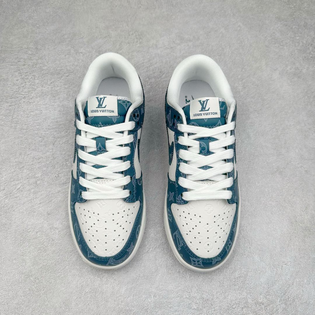 图片[2]-NK Dunk Low 定制配色 DQ1098-363 大厂出品 极力推荐 原装头层材料 独家版型蒸餾加工帶來的是更好的视觉和脚感体验大厂纯原品质出货 清洁度 电绣工艺 皮料切割干净无任何毛边 细节完美 尺码：36 36.5 37.5 38 38.5 39 40 40.5 41 42 42.5 43 44 44.5 45-选品中心