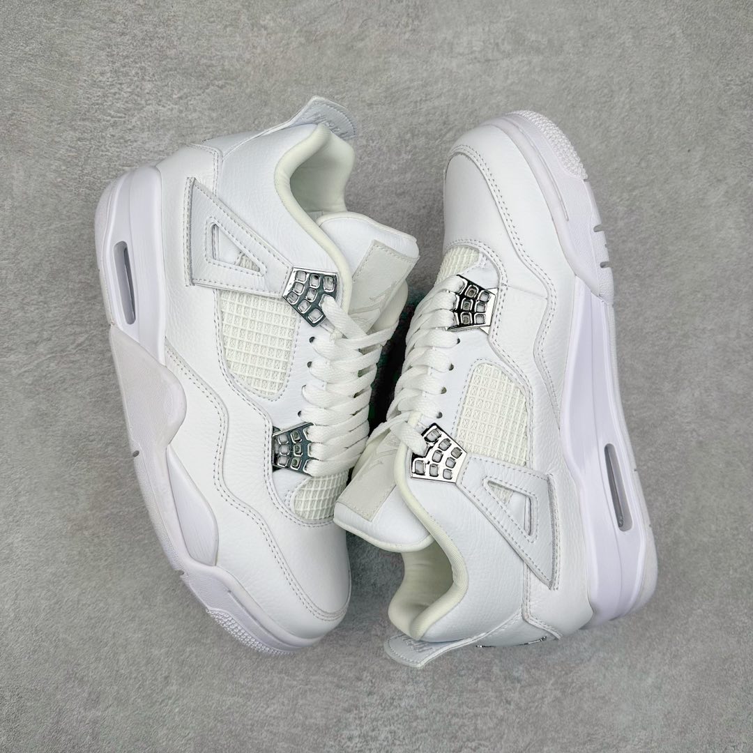 图片[3]-＃特价福利 Air Jordan AJ4 Retro 大厂出品 原纸板楦头开发 完美鞋型匹配公司货 正确TPU鞋舌锁扣 乳胶鞋垫 最新原厂底模 大底卡色咬花完美 鞋柜必备鞋款 终端现货供应 尺码：36 36.5 37.5 38 38.5 39 40 40.5 41 42 42.5 43 44 44.5 45 46 47.5-选品中心