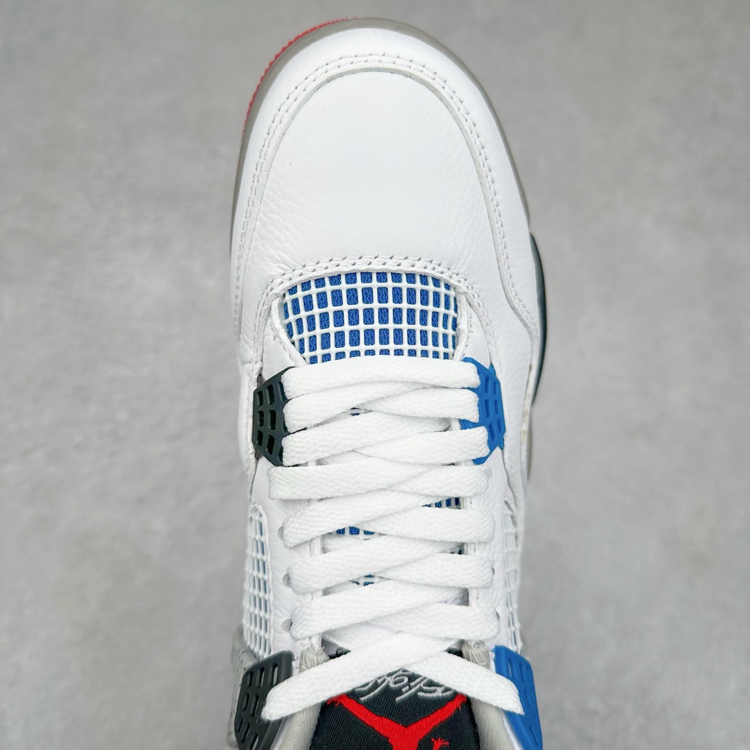 图片[4]-＃特价福利 Air Jordan AJ4 Retro 大厂出品 原纸板楦头开发 完美鞋型匹配公司货 正确TPU鞋舌锁扣 乳胶鞋垫 最新原厂底模 大底卡色咬花完美 鞋柜必备鞋款 终端现货供应 尺码：36 36.5 37.5 38 38.5 39 40 40.5 41 42 42.5 43 44 44.5 45 46 47.5-选品中心