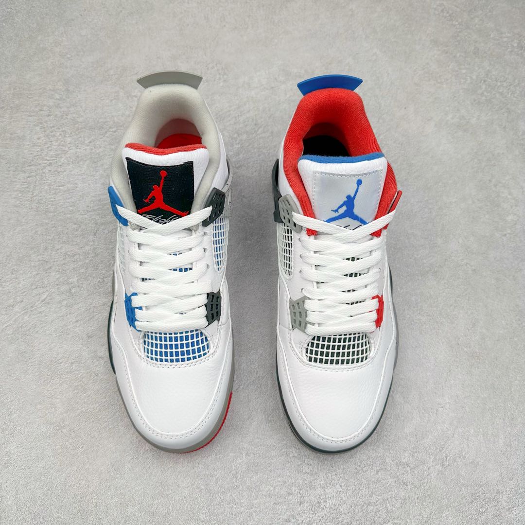 图片[2]-＃特价福利 Air Jordan AJ4 Retro 大厂出品 原纸板楦头开发 完美鞋型匹配公司货 正确TPU鞋舌锁扣 乳胶鞋垫 最新原厂底模 大底卡色咬花完美 鞋柜必备鞋款 终端现货供应 尺码：36 36.5 37.5 38 38.5 39 40 40.5 41 42 42.5 43 44 44.5 45 46 47.5-选品中心