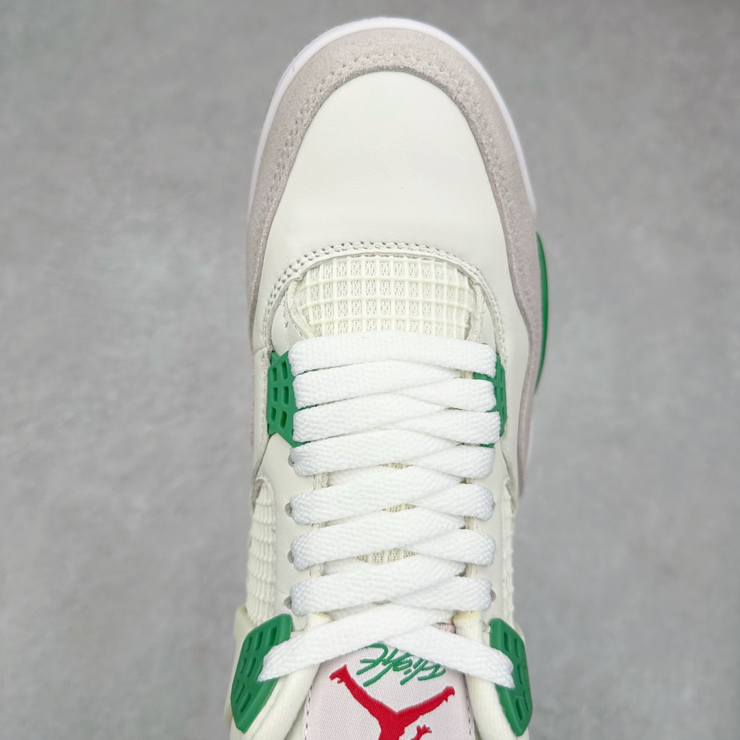 图片[4]-＃头层特价福利 Air Jordan AJ4 Retro 系列六色 头层皮料加持 大厂出品 原纸板楦头开发 完美鞋型匹配公司货 正确TPU鞋舌锁扣 乳胶鞋垫 最新原厂底模 大底卡色咬花完美 鞋柜必备鞋款 终端现货供应 尺码：36 36.5 37.5 38 38.5 39 40 40.5 41 42 42.5 43 44 44.5 45 46-选品中心