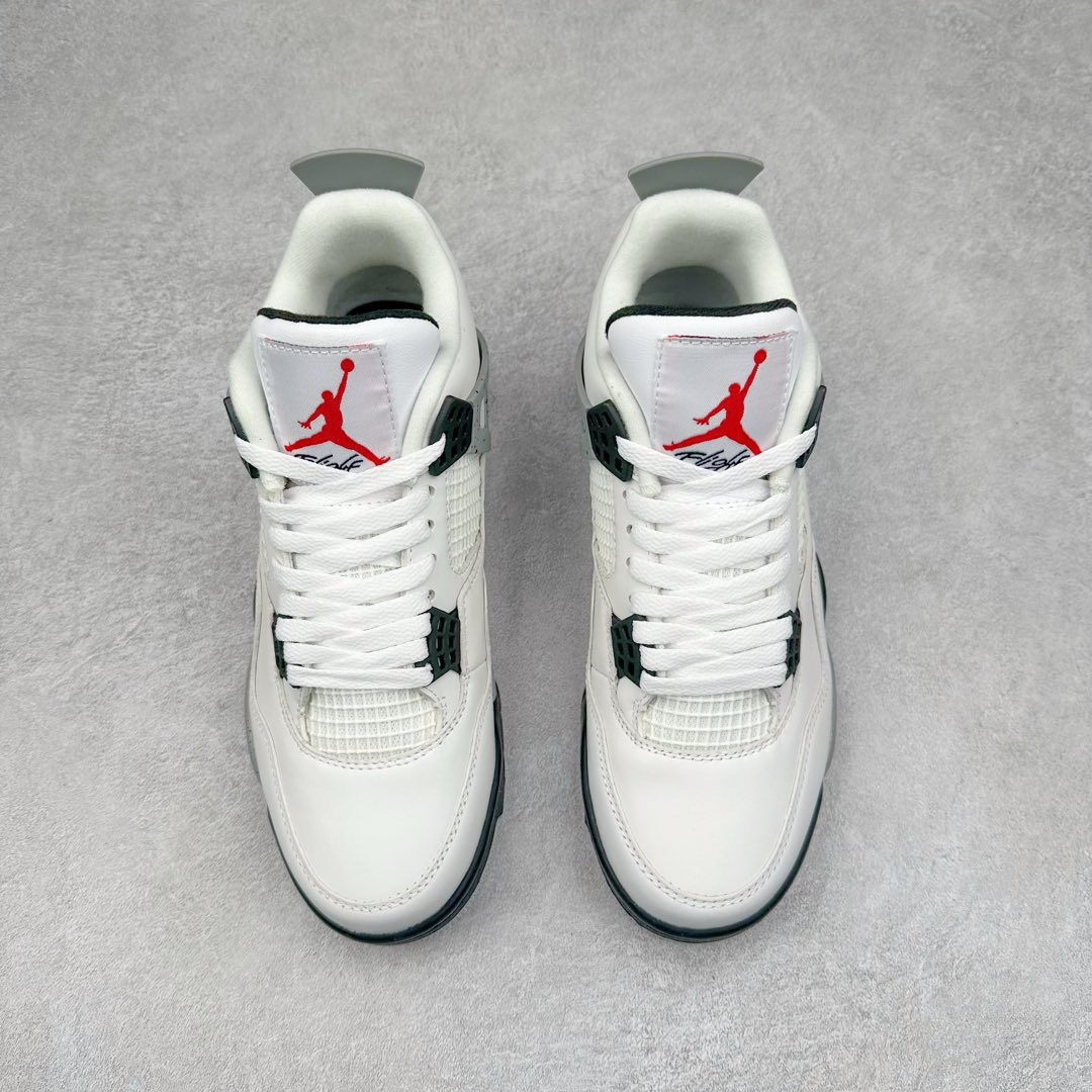 图片[2]-＃特价福利 Air Jordan AJ4 Retro 大厂出品 原纸板楦头开发 完美鞋型匹配公司货 正确TPU鞋舌锁扣 乳胶鞋垫 最新原厂底模 大底卡色咬花完美 鞋柜必备鞋款 终端现货供应 尺码：36 36.5 37.5 38 38.5 39 40 40.5 41 42 42.5 43 44 44.5 45 46 47.5-选品中心