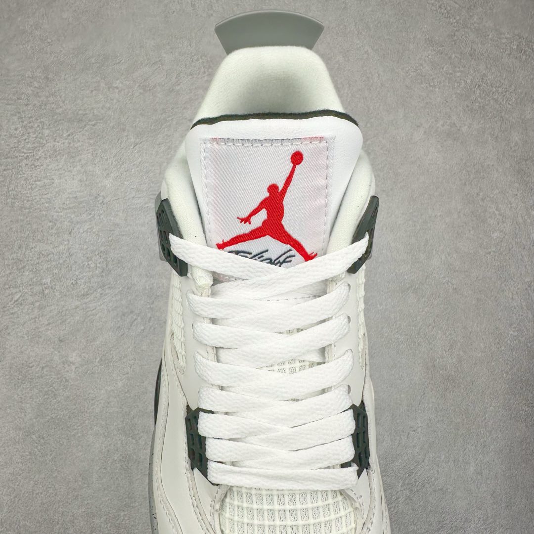 图片[5]-＃特价福利 Air Jordan AJ4 Retro 大厂出品 原纸板楦头开发 完美鞋型匹配公司货 正确TPU鞋舌锁扣 乳胶鞋垫 最新原厂底模 大底卡色咬花完美 鞋柜必备鞋款 终端现货供应 尺码：36 36.5 37.5 38 38.5 39 40 40.5 41 42 42.5 43 44 44.5 45 46 47.5-选品中心