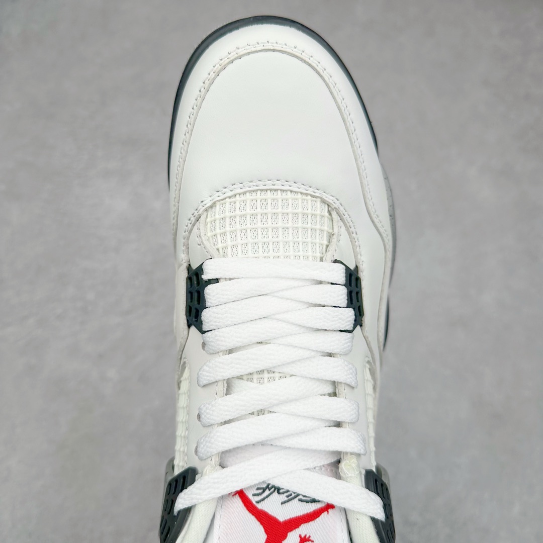 图片[4]-＃特价福利 Air Jordan AJ4 Retro 大厂出品 原纸板楦头开发 完美鞋型匹配公司货 正确TPU鞋舌锁扣 乳胶鞋垫 最新原厂底模 大底卡色咬花完美 鞋柜必备鞋款 终端现货供应 尺码：36 36.5 37.5 38 38.5 39 40 40.5 41 42 42.5 43 44 44.5 45 46 47.5-选品中心