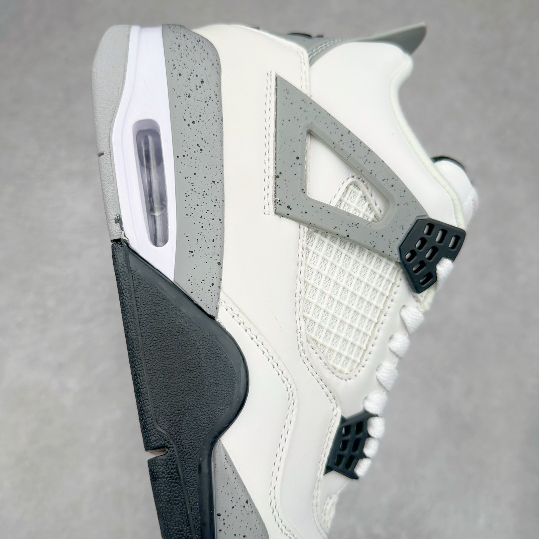 图片[6]-＃特价福利 Air Jordan AJ4 Retro 大厂出品 原纸板楦头开发 完美鞋型匹配公司货 正确TPU鞋舌锁扣 乳胶鞋垫 最新原厂底模 大底卡色咬花完美 鞋柜必备鞋款 终端现货供应 尺码：36 36.5 37.5 38 38.5 39 40 40.5 41 42 42.5 43 44 44.5 45 46 47.5-选品中心