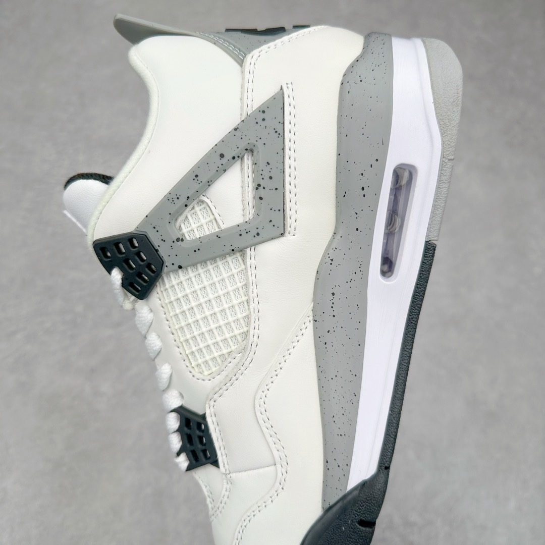 图片[7]-＃特价福利 Air Jordan AJ4 Retro 大厂出品 原纸板楦头开发 完美鞋型匹配公司货 正确TPU鞋舌锁扣 乳胶鞋垫 最新原厂底模 大底卡色咬花完美 鞋柜必备鞋款 终端现货供应 尺码：36 36.5 37.5 38 38.5 39 40 40.5 41 42 42.5 43 44 44.5 45 46 47.5-选品中心