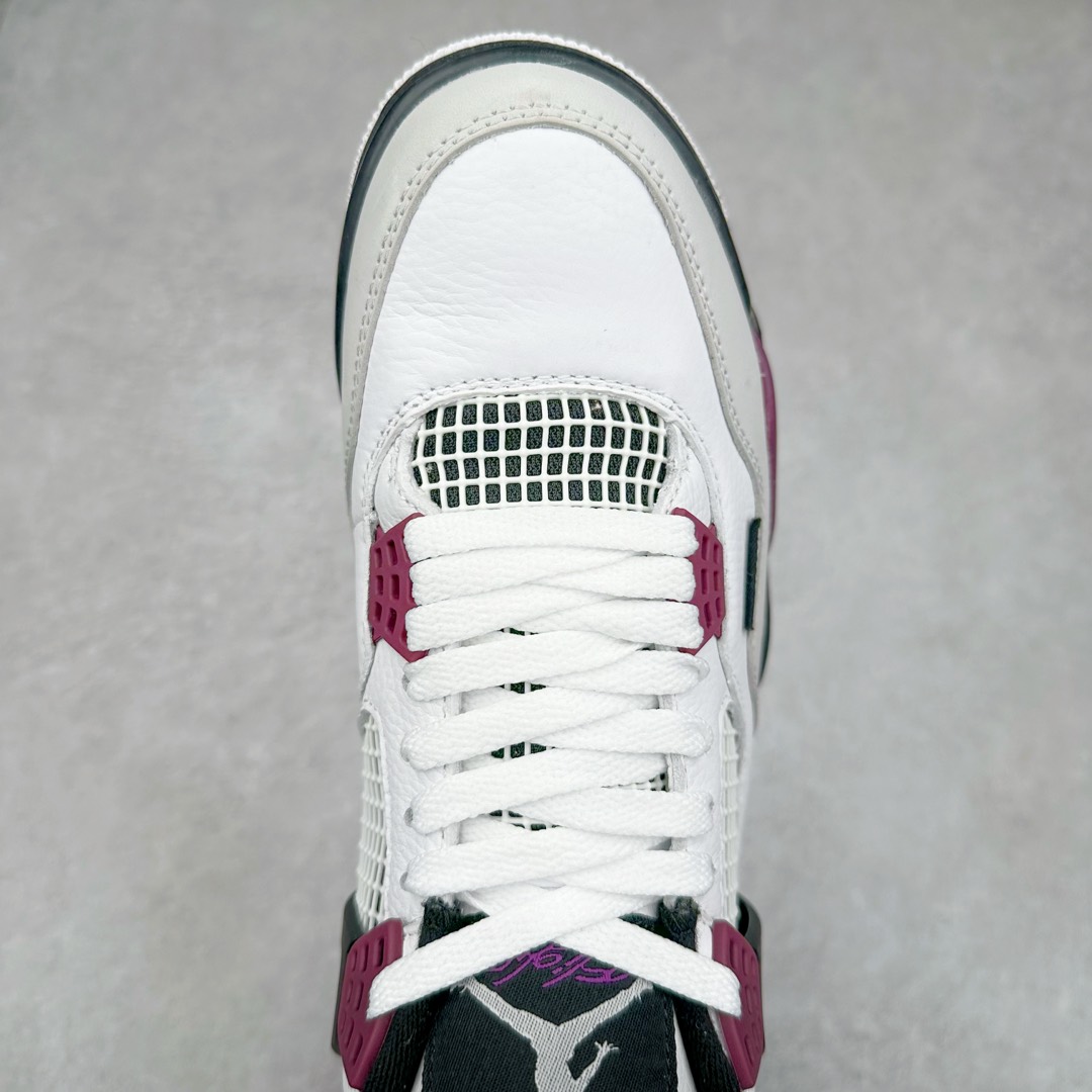 图片[4]-头层特价福利 Air Jordan AJ4 Retro 头层皮料加持 大厂出品 原纸板楦头开发 完美鞋型匹配公司货 正确TPU鞋舌锁扣 乳胶鞋垫 最新原厂底模 大底卡色咬花完美 鞋柜必备鞋款 终端现货供应 尺码：36 36.5 37.5 38 38.5 39 40 40.5 41 42 42.5 43 44 44.5 45 46 47.5 （⚠️42 42.5 43 44断码）-选品中心