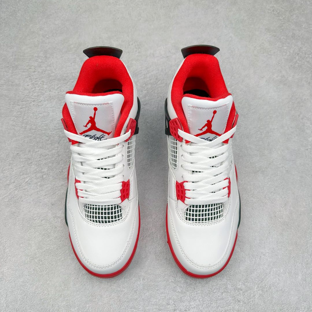 图片[2]-＃头层特价福利 Air Jordan AJ4 Retro 系列六色 头层皮料加持 大厂出品 原纸板楦头开发 完美鞋型匹配公司货 正确TPU鞋舌锁扣 乳胶鞋垫 最新原厂底模 大底卡色咬花完美 鞋柜必备鞋款 终端现货供应 尺码：36 36.5 37.5 38 38.5 39 40 40.5 41 42 42.5 43 44 44.5 45 46-选品中心