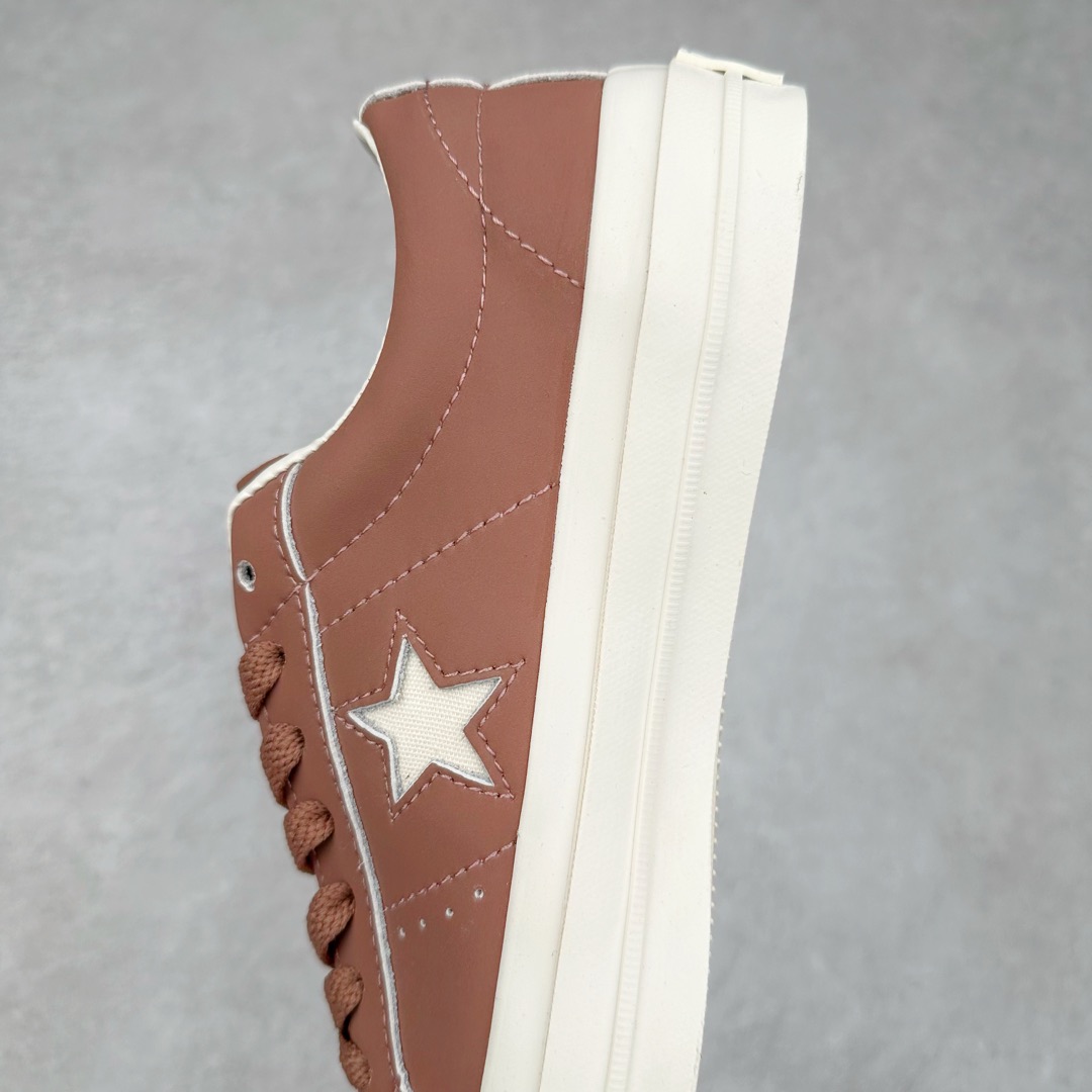 图片[7]-Converse One Star Pro 红棕 匡威木村一星复古休闲滑板鞋 经典鞋型提供舒适穿着感受 低调不浮夸 简约设计 时尚百搭 官网主推款 ins潮人时髦单品 货号：A03675C 尺码：35-44（36.5 37.5 39.5 41.5 42.5）-选品中心