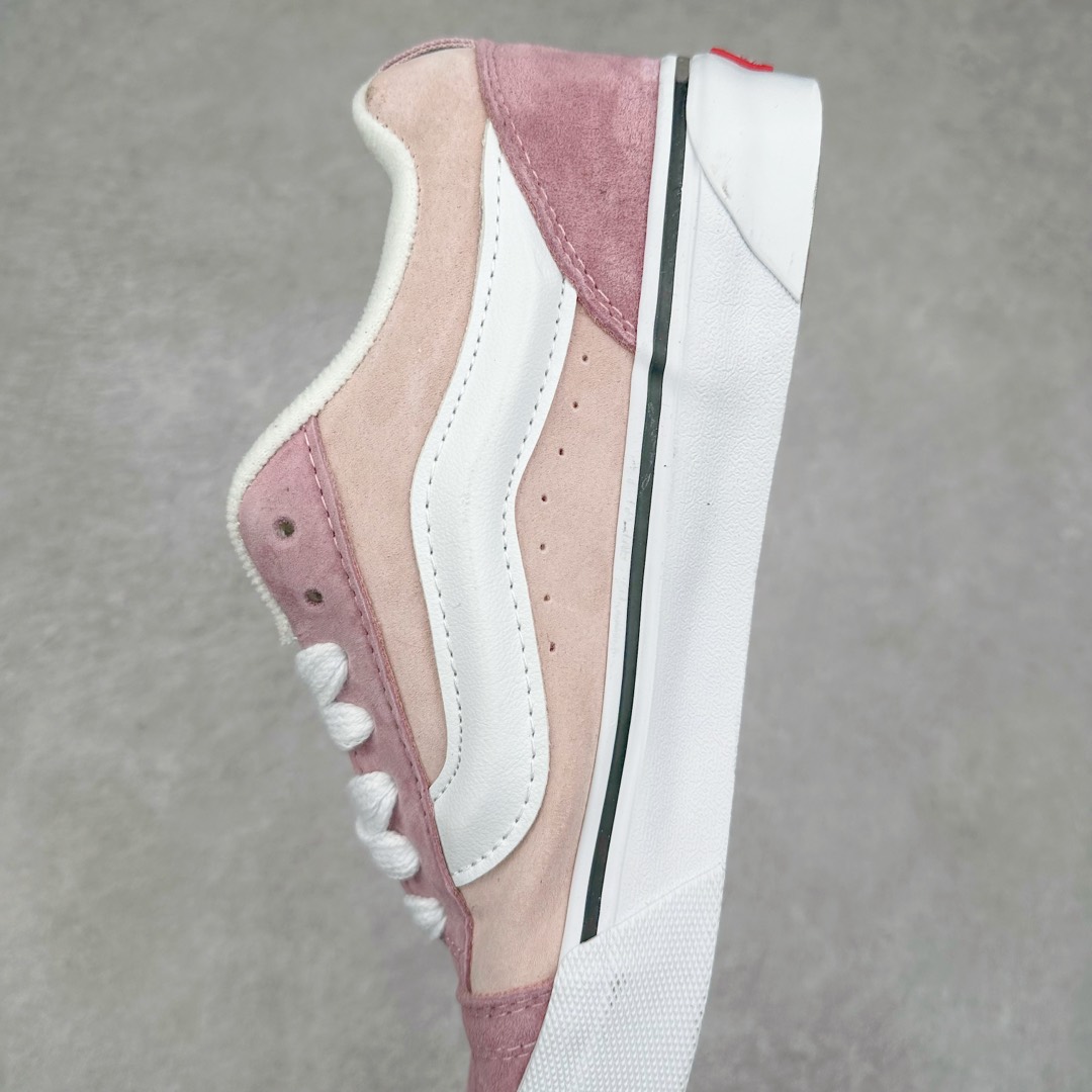 图片[7]-Vans Knu Skool 米粉色 万斯低帮复古休闲胖胖面包鞋 肥胖版大LOGO原版全皮猪八面料 尺码：35 36 36.5 37 38 38.5 39 40 40.5 41 42 42.5 43 44 工艺：硫化1：1（重量1：1、真标、原钢印、材质标、鞋型标、合格证）-选品中心