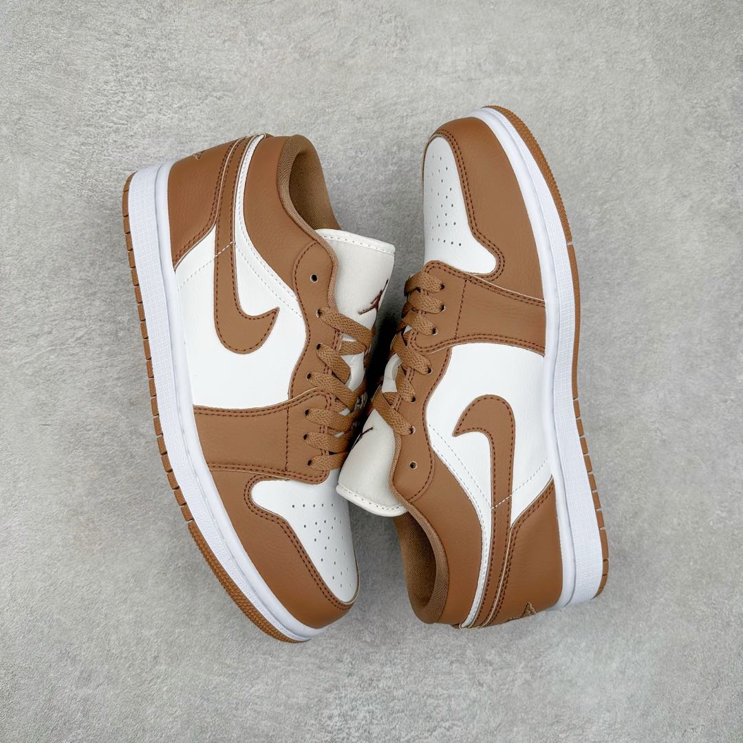图片[3]-＃K版 Air Jordan AJ1 Low 低帮 白棕 DC0774-202 全新流水线出品 DT版本唯一平替选择 市场第二梯队最强版 全部原鞋开发 原楦原纸板开发 全鞋电脑针车 原厂内置全掌气垫 原盒内在原标 唯一Zp原版鞋带绑法 免检产品 全新2022版型 全头层皮料 完美零毛边处理 原厂配置全掌气垫 价格定位良心 几十个配色陆续出货 尺码：36 36.5 37.5 38 38.5 39 40 40.5 41 42 42.5 43 44 44.5 45 46 47.5-选品中心