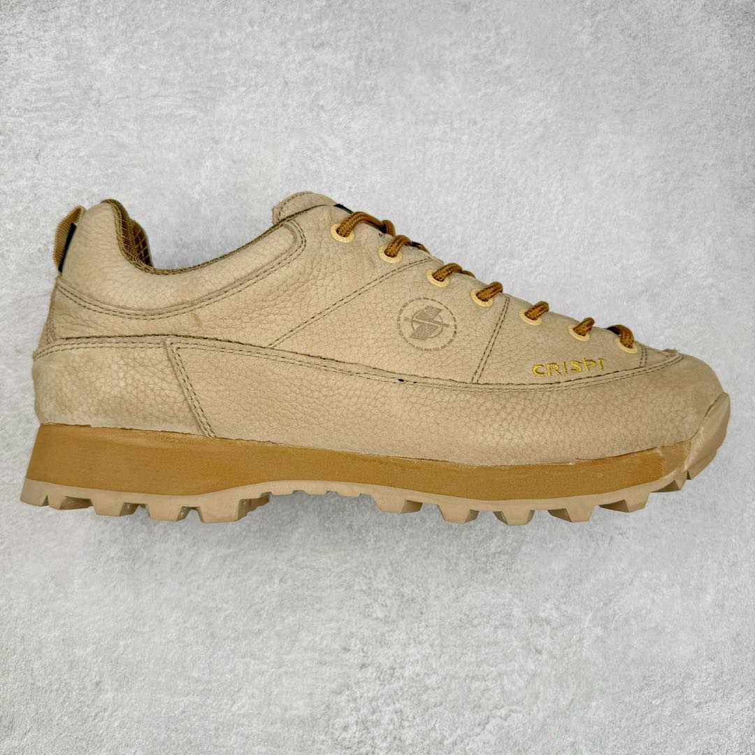 ＃HP CRISPI Monaco GTX 舒适 减震防滑防水透气 低帮登山徒步鞋 GORE-TEX防水构造、VIBRAM Megagrip大底，不管是穿梭于城市，还是行走在大自然户外，MONACO LOW GTX都无惧天气、场景的变化！内底稳定系统，动态支撑使用整个足部区域，舒不舒服，脚会告诉我们。或许永远没有完美，但“意大利制作”的理念、高质量材料的选用，是CRISPI对完美无止境的追求。尺码：35 36 36.5 37.5 38 38.5 39 40 40.5 41 42 42.5 43 44 44.5 45-选品中心