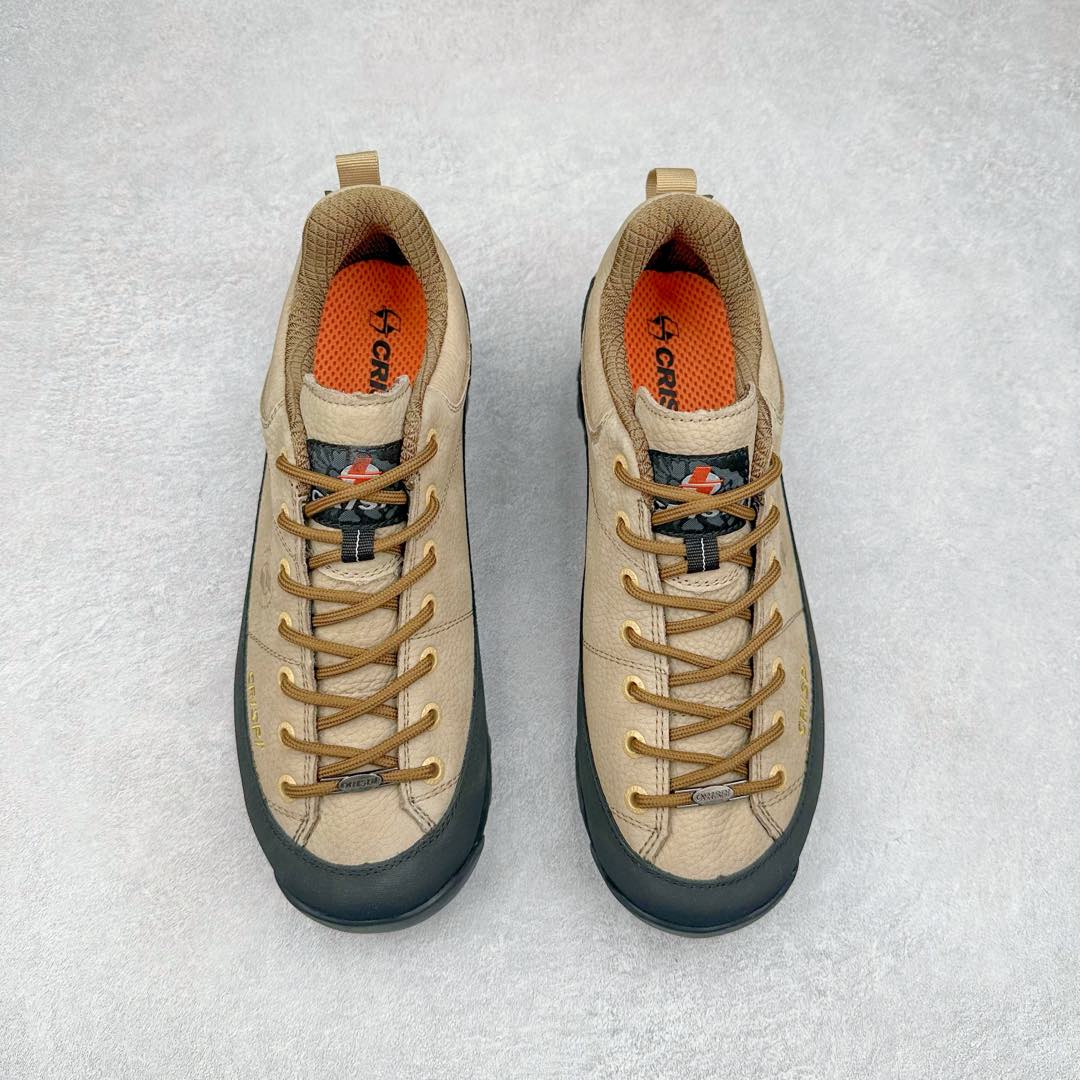 图片[2]-＃HP CRISPI Monaco GTX 舒适 减震防滑防水透气 低帮登山徒步鞋 GORE-TEX防水构造、VIBRAM Megagrip大底，不管是穿梭于城市，还是行走在大自然户外，MONACO LOW GTX都无惧天气、场景的变化！内底稳定系统，动态支撑使用整个足部区域，舒不舒服，脚会告诉我们。或许永远没有完美，但“意大利制作”的理念、高质量材料的选用，是CRISPI对完美无止境的追求。尺码：35 36 36.5 37.5 38 38.5 39 40 40.5 41 42 42.5 43 44 44.5 45-选品中心