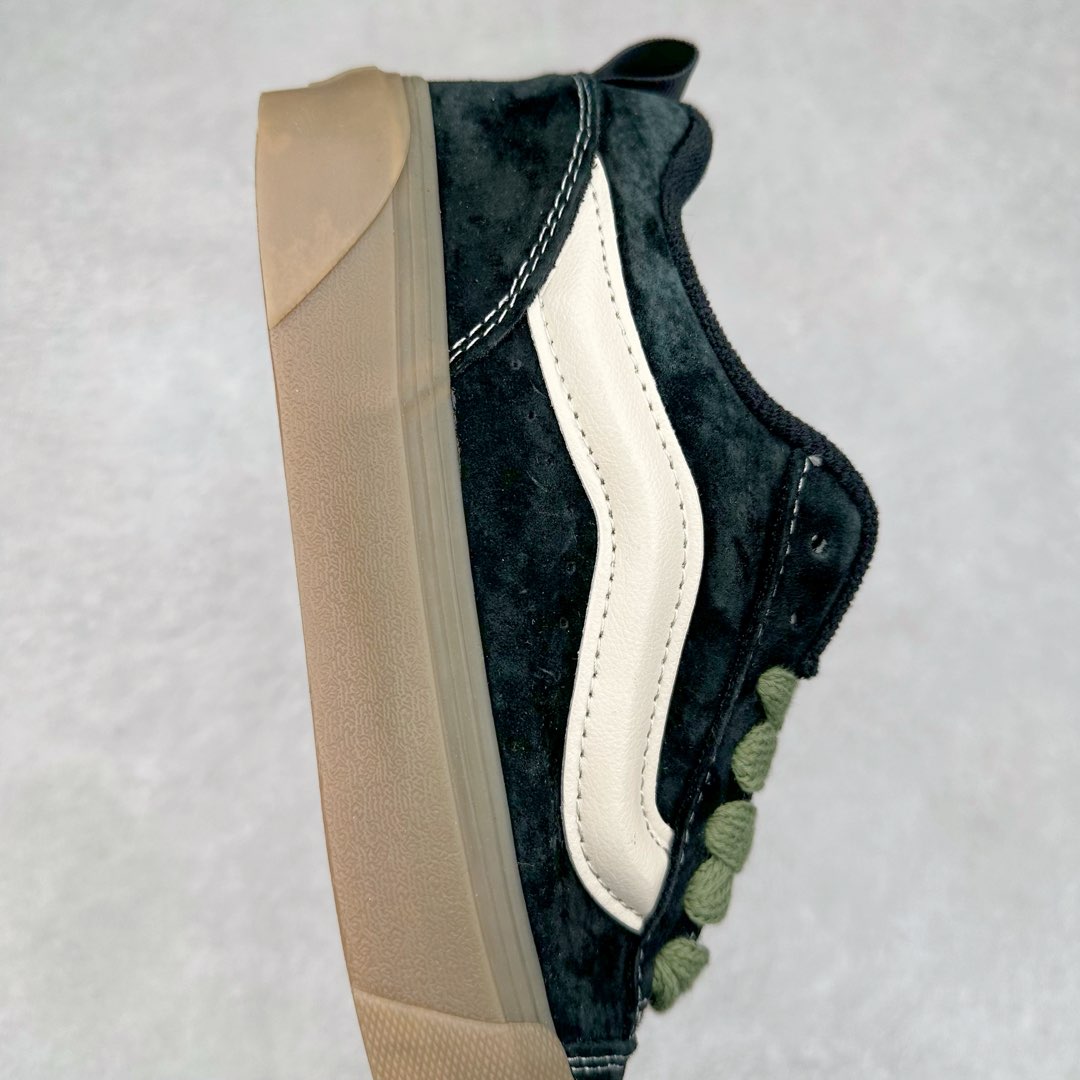 图片[6]-Vans Knu Skool 黑生胶 万斯低帮复古休闲胖胖面包鞋 肥胖版大LOGO原版全皮猪八面料 尺码：35 36 36.5 37 38 38.5 39 40 40.5 41 42 42.5 43 44 工艺：硫化1：1（重量1：1、真标、原钢印、材质标、鞋型标、合格证）-选品中心