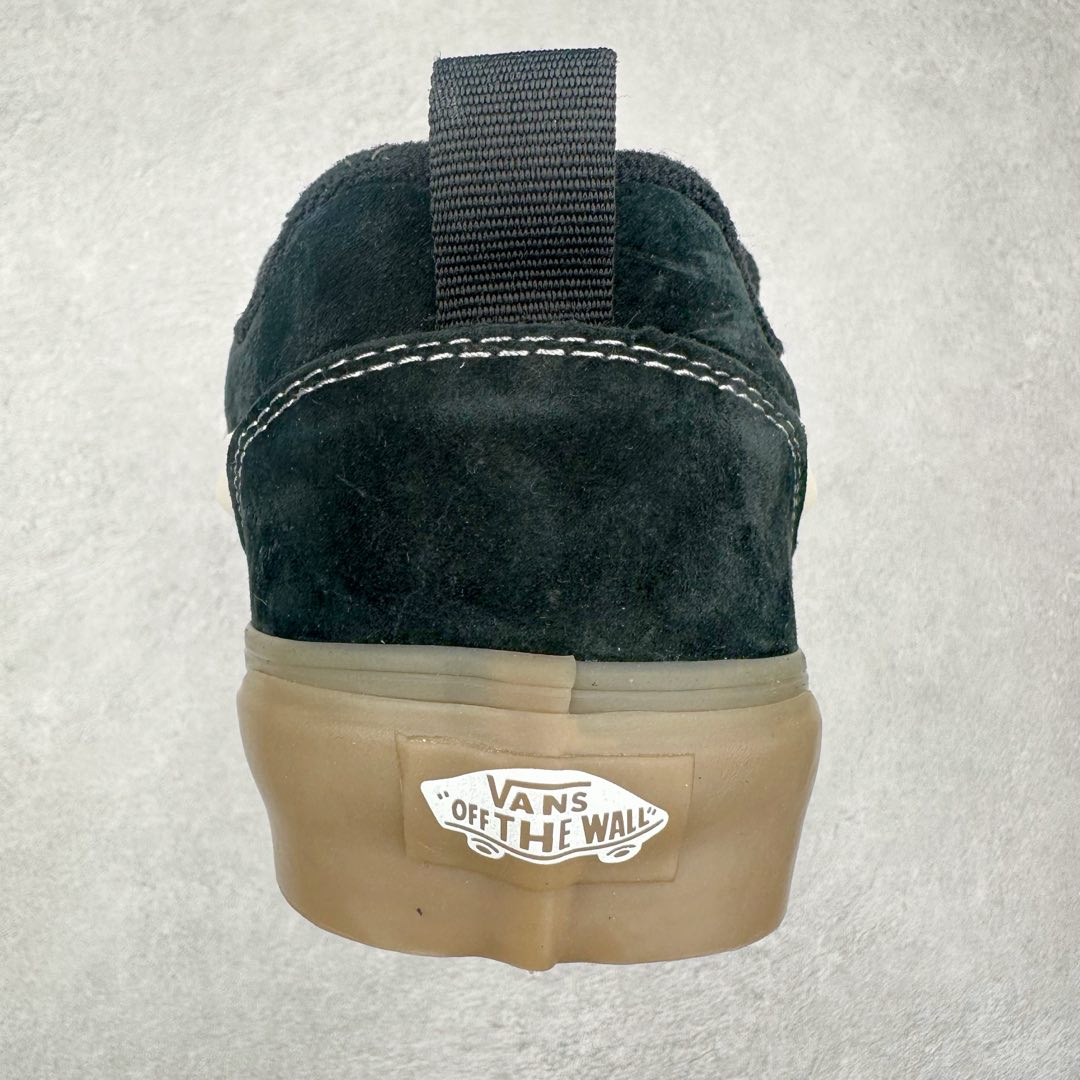 图片[8]-Vans Knu Skool 黑生胶 万斯低帮复古休闲胖胖面包鞋 肥胖版大LOGO原版全皮猪八面料 尺码：35 36 36.5 37 38 38.5 39 40 40.5 41 42 42.5 43 44 工艺：硫化1：1（重量1：1、真标、原钢印、材质标、鞋型标、合格证）-选品中心