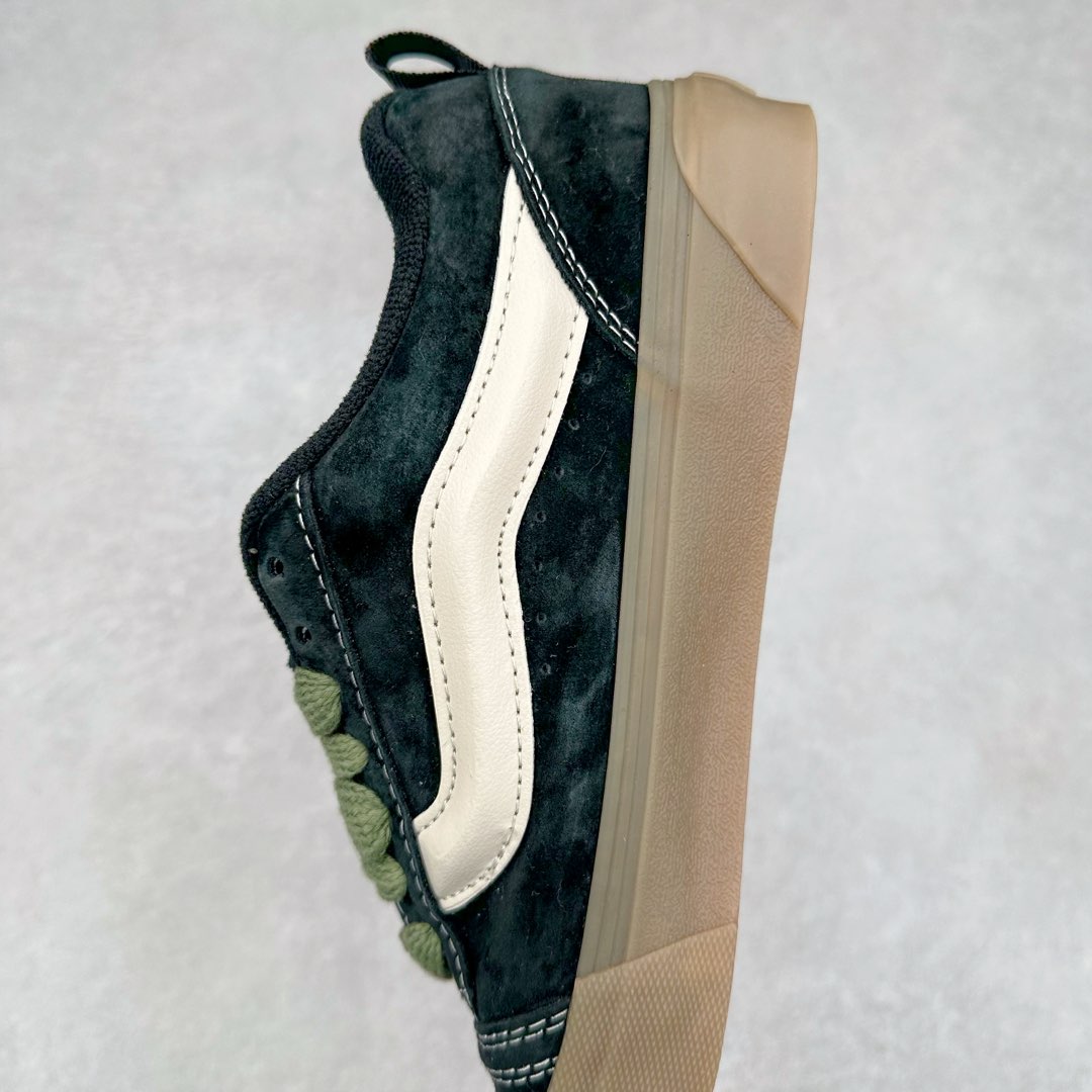 图片[7]-Vans Knu Skool 黑生胶 万斯低帮复古休闲胖胖面包鞋 肥胖版大LOGO原版全皮猪八面料 尺码：35 36 36.5 37 38 38.5 39 40 40.5 41 42 42.5 43 44 工艺：硫化1：1（重量1：1、真标、原钢印、材质标、鞋型标、合格证）-选品中心