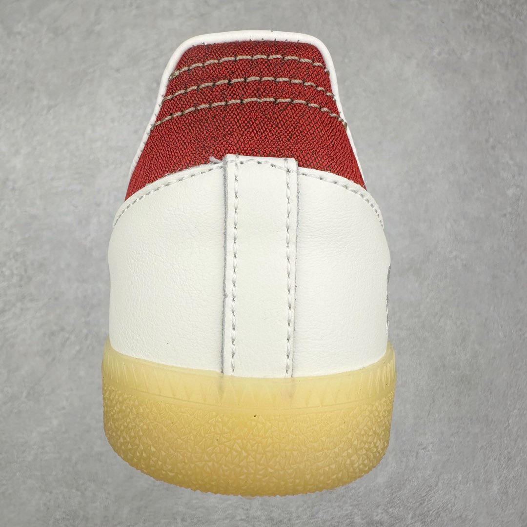 图片[8]-AD Original Samba OG 复古经典轻便板鞋 JQ5976 这款桑巴鞋展示了高质量的工艺 带有装饰的超锁缝制和无缝的手感 柔软、柔软的皮革造型和标志性的3条纹完成了精致的外观 正规合身鞋带 鞋面上有绒面鞋垫 橡胶鞋底 享受正畸套筒软感 自50年代首次亮相以来就一直在赢得粉丝的青睐 尺码：36 36.5 37.5 38 38.5 39 40 40.5 41 42 42.5 43 44 44.5 45-选品中心