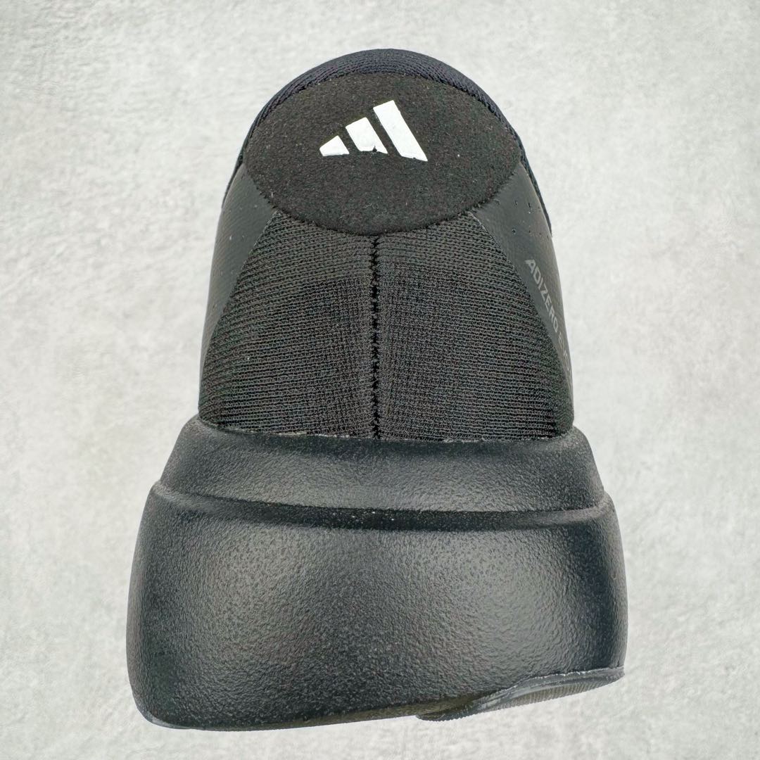 图片[8]-＃纯原 AD Adizero Eva SL M 零度进化版系列低帮轻便透气竞速休闲运动慢跑鞋 JP7149 相信大家对去年 adidas 横空出世的「顶级超跑」adiZero Adios Pro EVO 1 记忆犹新！不仅登顶阿迪史上最轻跑鞋宝座，更在接下来的全球马拉松赛事中，持续书写着惊人成绩，被网友戏称新一代「阿迪神鞋」全网刷屏！极简设计语言与强烈速度感和存在感的鞋侧三线，让人过目不忘，特别种草！其中定位于中长跑训练的 adidas Adizero Evo SL，整体外观造型与 adiZero Adios Pro EVO 1 非常相似。中底配置方面搭载全掌 Lightstrike Pro，鞋面采用透气网面示人，契合日常训练鞋的定位，更加耐用。外底给到了马牌橡胶，及类似上代竞速旗舰 adidas Adizero Adios Pro 3 区域分布。整体看下来无论是外观的鲜明辨识度，还是配置的扎实程度都很顶。尺码：36 36⅔ 37⅓ 38 38⅔ 39⅓ 40 40⅔ 41⅓ 42 42⅔ 43⅓ 44 45-选品中心