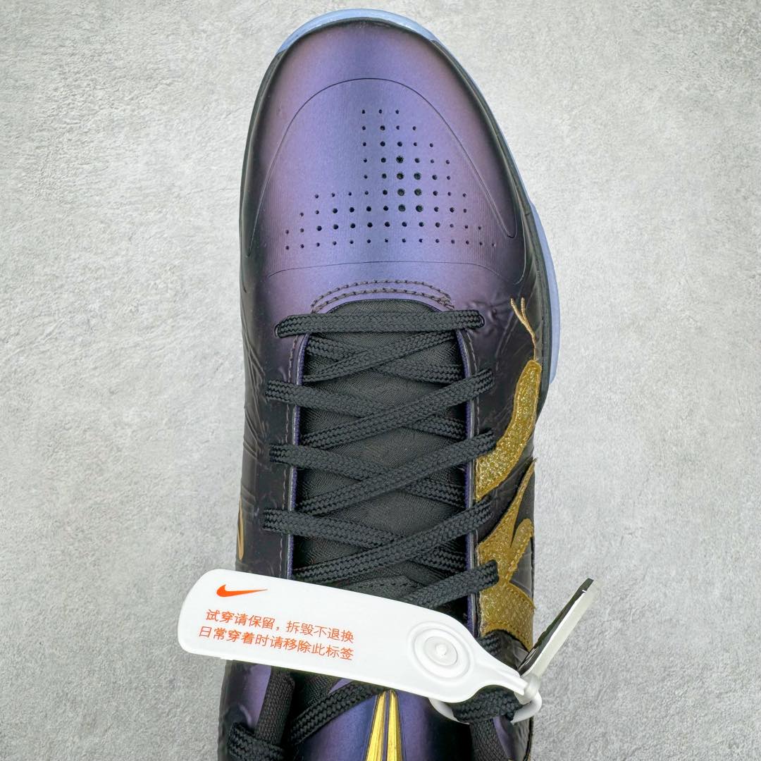 图片[4]-＃灭世/Max NK Kobe 5 Protro\\\”Year of the Mamba\\\” 科比五代 蛇年 黑紫金 IB4481-500 灭世海外球员版 搭载最高工艺标准 版型 外观 细节 用料 不同于市场主流货品 拒绝杀猪套牌纯原套路 欢迎对比品鉴 外观升级点：鞋头冲孔 后跟海绵填充 飞线质感 碳板纹理 纸板对位 悉数升级对标ZP 用料升级点：前掌气垫➕后掌马蹄zoom（增配）澎湃脚感 完美解决正品后掌泡棉衰减问题 版型尺码升级：海外球员版 前掌包裹提升 尺码增加US13 47.5码 适配 职业球员 灭世纯原海外球员版『质 价 比』拉满 拳打杀猪纯原 脚踢一眼假通货 高端外贸渠道口碑爆炸 尺码：39 40 40.5 41 42 42.5 43 44 44.5 45 46 47.5-选品中心
