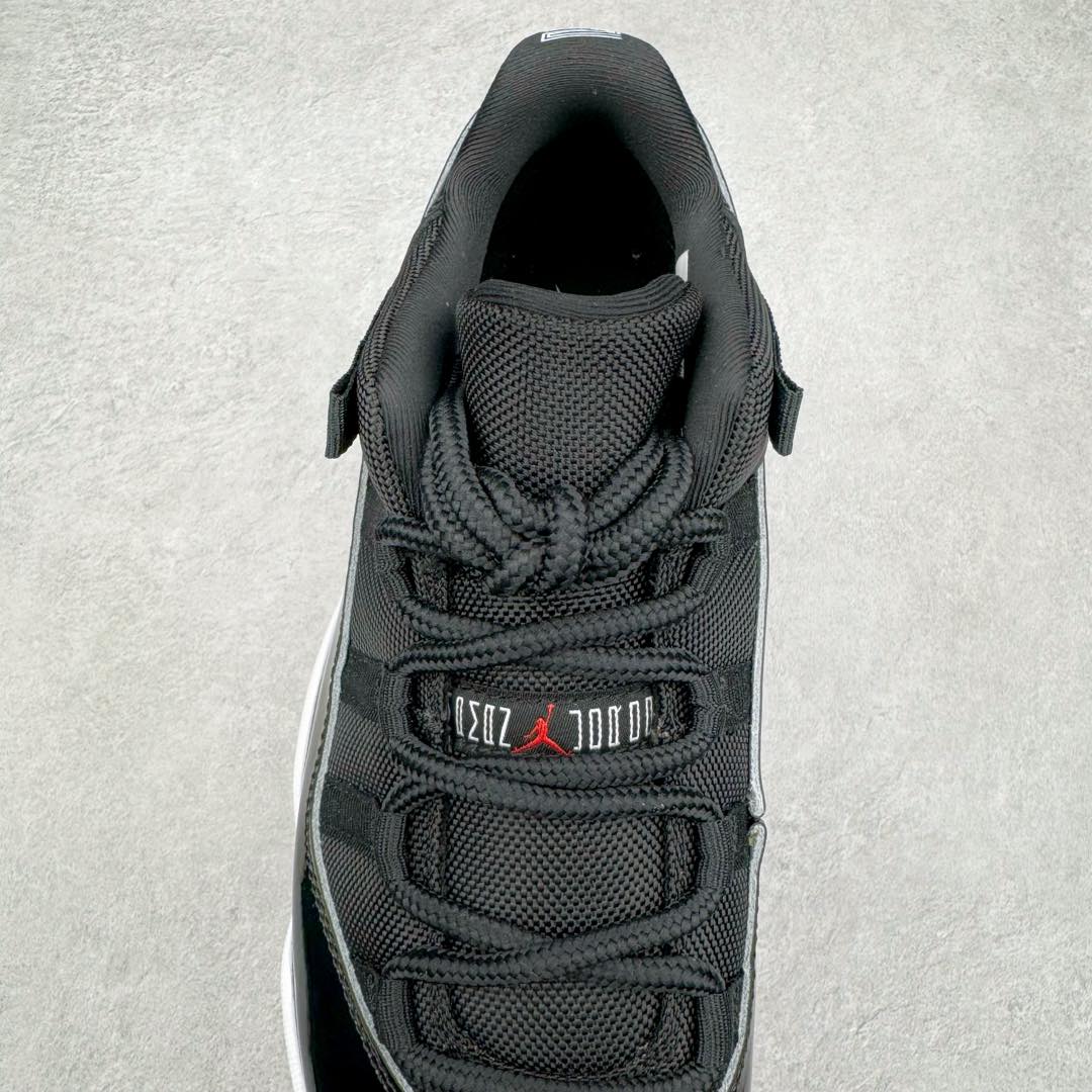 图片[5]-＃KZ神版 Air Jordan AJ11 Low \\\”Bred\\\” 低帮 黑红2025 FV5104-006 市场中端王者 耗时半年巨作 全套原纸板楦头开发 确保原汁原味 完美呈现11代版型 此版本只针对中端市场 皮料材质有所更替 其他数据细节工艺流程均保持一致绝不口嗨 细节品控鞋型随意秒杀市面3XX 原楦原档案数据开模打造 原厂中底拉帮钢印 原厂进口漆皮 防冻不开裂 原装鞋撑 水晶大底正确色度色泽 原楦原数据刺绣 原厂车缝走线及对位 毫厘不差 飞人logo采用原数据电脑刺绣 原装正品碳纤维真实碳板 增强抗扭 原内标 原盒标 正确官方原盒 防氧化水晶外底 原厂配套全掌solo气垫 进口港宝加持 后跟自然饱满 全鞋荧光划线卡点 追求极致完美 每一双都是工艺品 多重QC质检 超越公司货的品控标准 实实在在的免检产品 尺码：36 36.5 37.5 38 38.5 39 40 40.5 41 42 42.5 43 44 44.5 45 46 47.5-选品中心