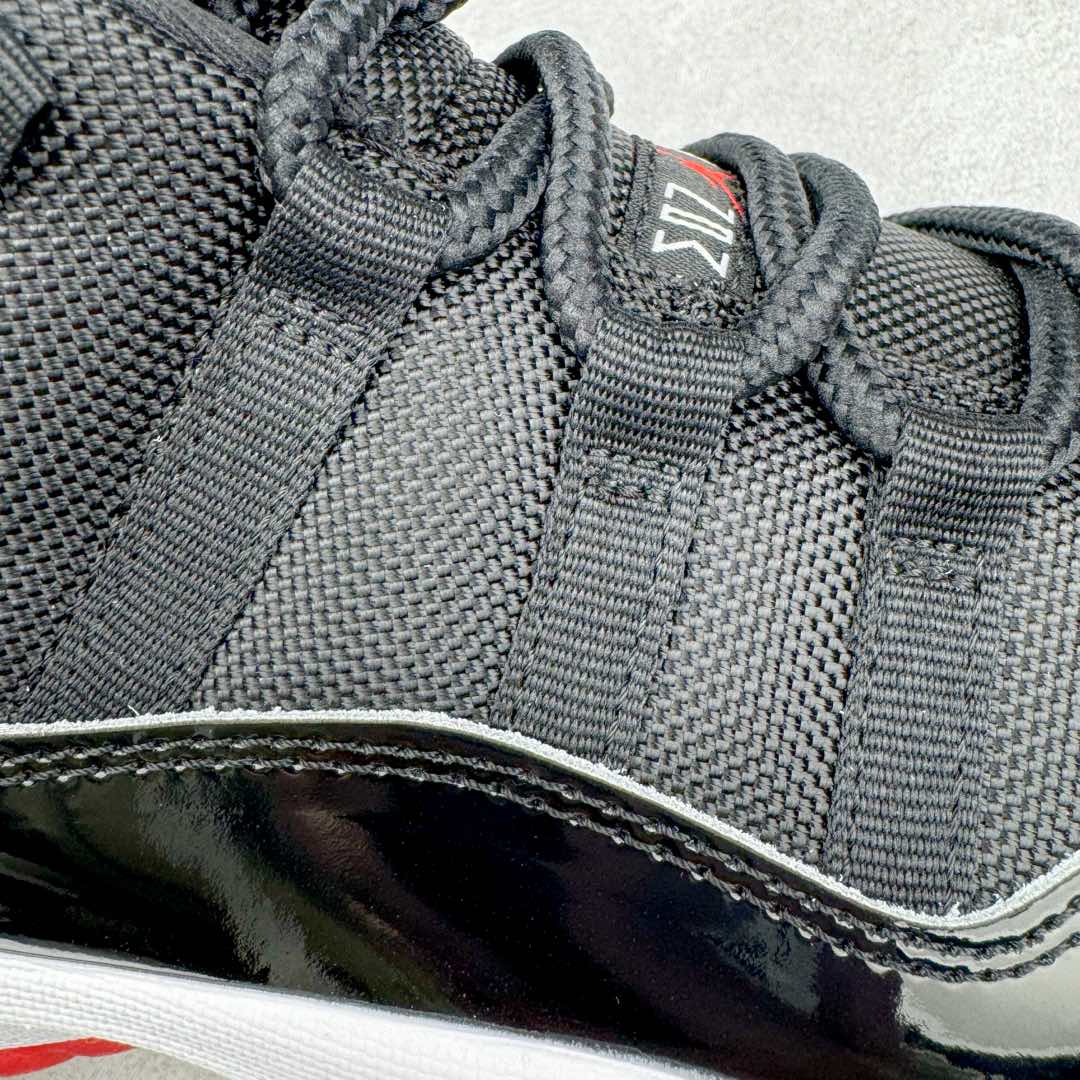 图片[18]-＃KZ神版 Air Jordan AJ11 Low \\\”Bred\\\” 低帮 黑红2025 FV5104-006 市场中端王者 耗时半年巨作 全套原纸板楦头开发 确保原汁原味 完美呈现11代版型 此版本只针对中端市场 皮料材质有所更替 其他数据细节工艺流程均保持一致绝不口嗨 细节品控鞋型随意秒杀市面3XX 原楦原档案数据开模打造 原厂中底拉帮钢印 原厂进口漆皮 防冻不开裂 原装鞋撑 水晶大底正确色度色泽 原楦原数据刺绣 原厂车缝走线及对位 毫厘不差 飞人logo采用原数据电脑刺绣 原装正品碳纤维真实碳板 增强抗扭 原内标 原盒标 正确官方原盒 防氧化水晶外底 原厂配套全掌solo气垫 进口港宝加持 后跟自然饱满 全鞋荧光划线卡点 追求极致完美 每一双都是工艺品 多重QC质检 超越公司货的品控标准 实实在在的免检产品 尺码：36 36.5 37.5 38 38.5 39 40 40.5 41 42 42.5 43 44 44.5 45 46 47.5-选品中心