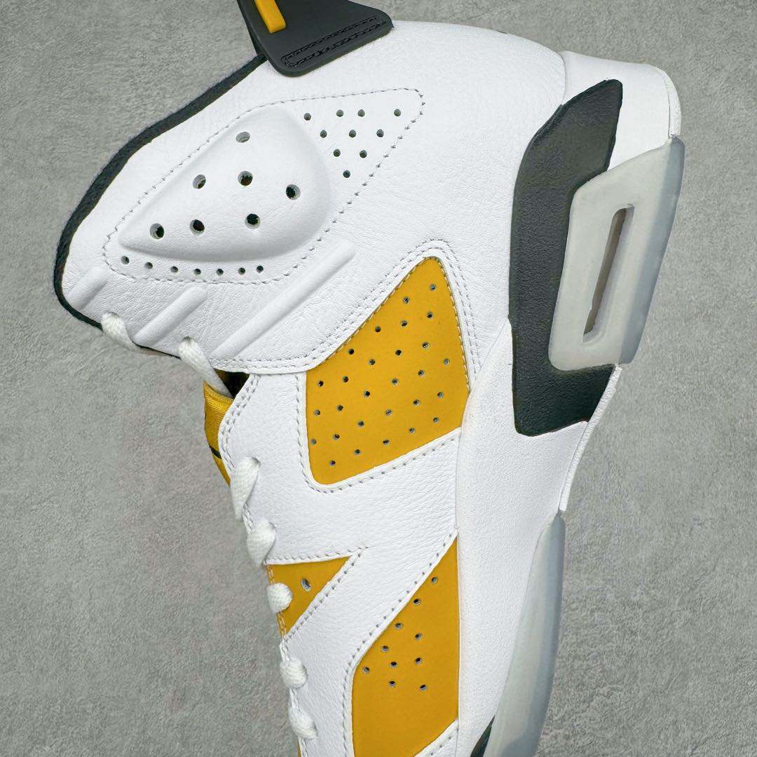 图片[7]-＃DGC裁片福利 Air Jordan AJ6 Retro 白黄 CT8529-170 之前5XX的东西 原楦原纸板开发 采购原厂皮料 原厂定型 后跟完美效果 到手可放心比对发售原鞋 上脚百分百充当正品驾驭 真正原装公司级完美鞋型 一切细节实拍所见所得 纸板中底、钢印 完美版型 一应俱全外贸专供 发国外寄售可稳妥充正操作 尺码对应库存‼️-选品中心