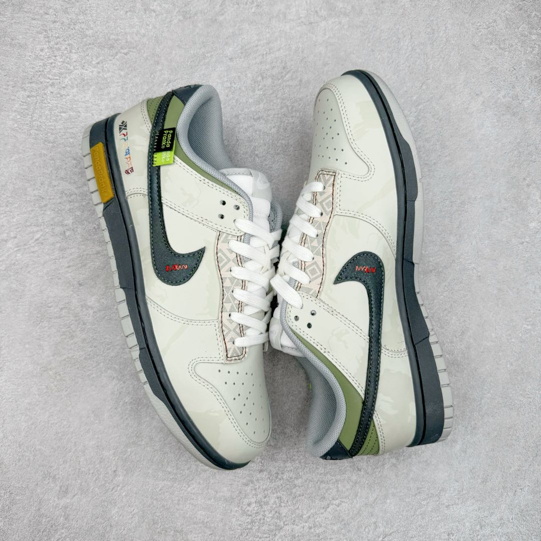 图片[3]-＃YC纯原 NK Dunk Low 心系旷野DD1391-103 定制系列天花板 无原鞋不开发 全系列得物原鞋一比一校对开发 配色持续更新中 终端对接 优势输出 全套原厂楦头原纸板数据档案倾力打造 原汁原味莞产 极致还原 圈内最强针车工艺 高端零售指定版 广东原厂配套原盒原标 鞋盒分三个尺码段 原厂冲刀 超高清洁度 全鞋零毛边皮料切割 采用原厂百宏鞋带以及原厂百宏织唛舌标 内标可供原厂几率过验 进口原装条纹中底布 四线拉帮白色点胶 原厂拉帮手法遵循公司 原厂电绣 极致还原 尺码：36 36.5 37.5 38 38.5 39 40 40.5 41 42 42.5 43 44 44.5 45 46-选品中心