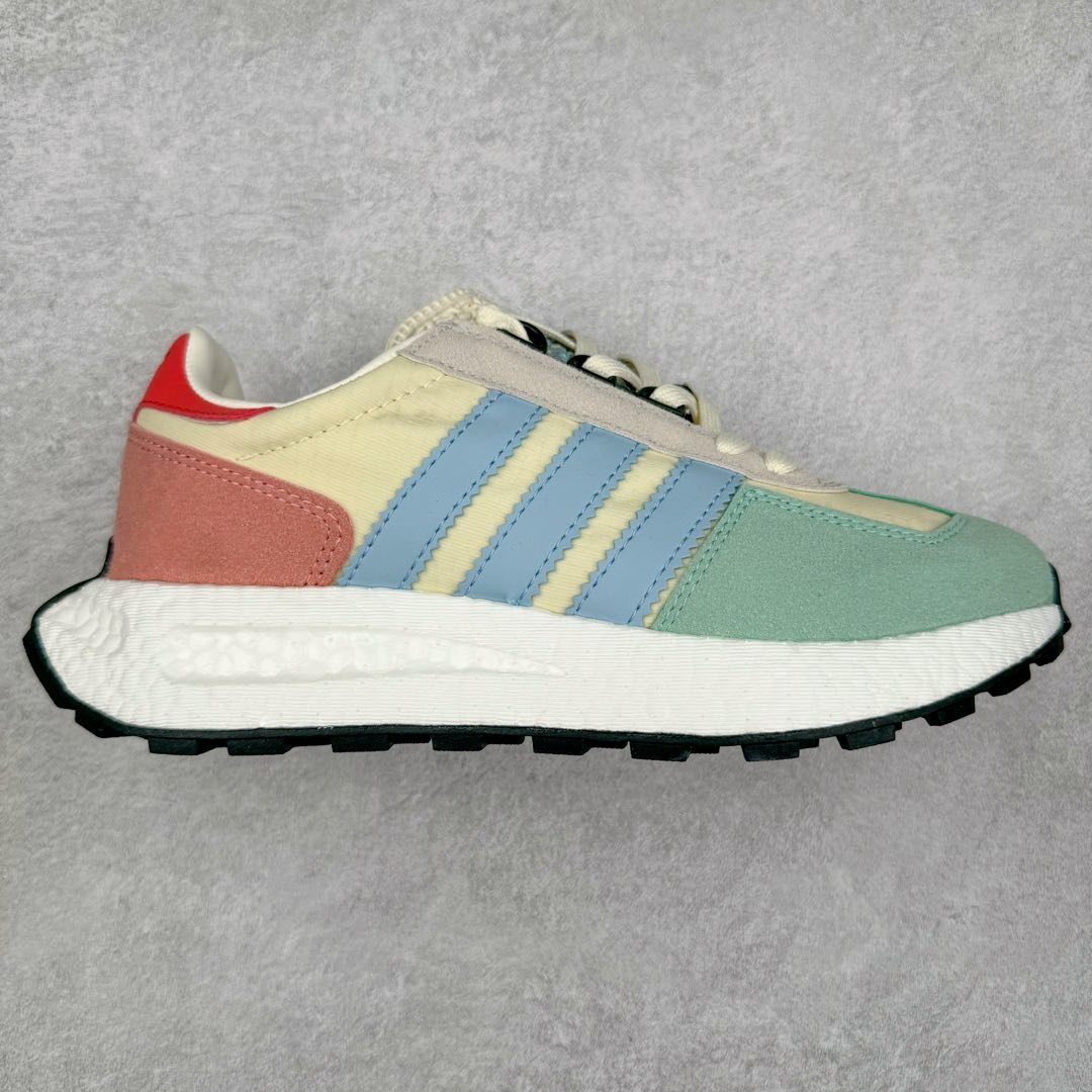 图片[8]-AD Originals Retropy Boost E5系列复古赛车原型一代系列爆米花缓震休闲运动慢跑鞋 复古风格鞋款作为如今的流行趋势之一深受欢迎，正是因此，将品牌历史经典设计与现代材料和技术相融合成为了Originals的创作思路，重新带来那些经典作品并赋予新诠释，使其跨越历史，成为时代标签。通过重新组合品牌历史经典与当代创新技术 Originals推出Retropy E5新鞋款 在延续复古韵味的同时，设计上做出更适应于现代化审美的调整。鞋面采用尼龙材质和绒面革结合打造，搭配BOOST材质中底提供舒适的日常穿着体验。尺码：36 36⅔ 37⅓ 38 38⅔ 39⅓ 40 40⅔ 41⅓ 42 42⅔ 43⅓ 44 45-选品中心