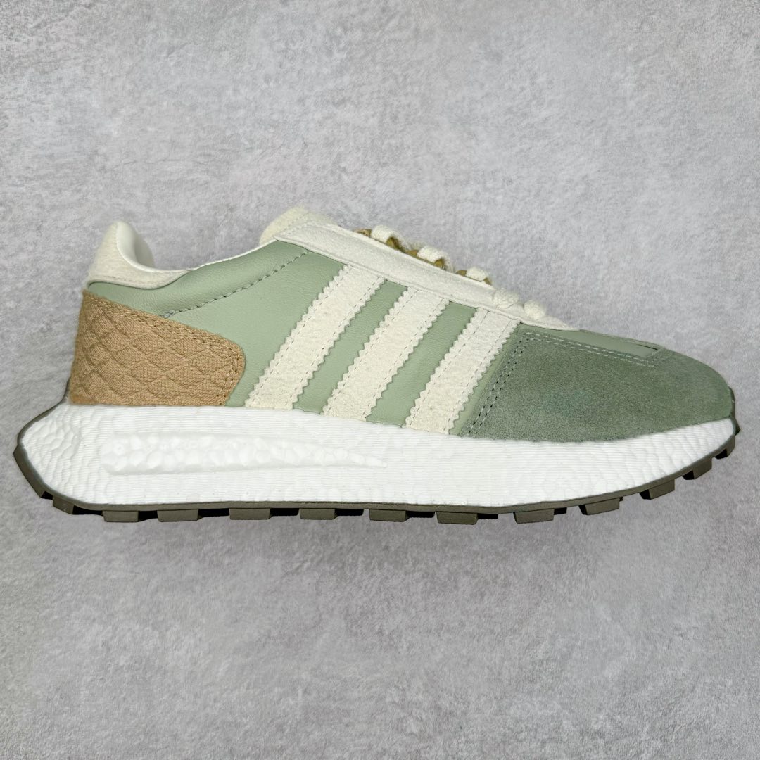 图片[3]-AD Originals Retropy Boost E5系列复古赛车原型一代系列爆米花缓震休闲运动慢跑鞋 复古风格鞋款作为如今的流行趋势之一深受欢迎，正是因此，将品牌历史经典设计与现代材料和技术相融合成为了Originals的创作思路，重新带来那些经典作品并赋予新诠释，使其跨越历史，成为时代标签。通过重新组合品牌历史经典与当代创新技术 Originals推出Retropy E5新鞋款 在延续复古韵味的同时，设计上做出更适应于现代化审美的调整。鞋面采用尼龙材质和绒面革结合打造，搭配BOOST材质中底提供舒适的日常穿着体验。尺码：36 36⅔ 37⅓ 38 38⅔ 39⅓ 40 40⅔ 41⅓ 42 42⅔ 43⅓ 44 45-选品中心