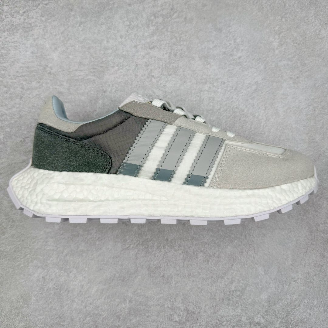 AD Originals Retropy Boost E5系列复古赛车原型一代系列爆米花缓震休闲运动慢跑鞋 复古风格鞋款作为如今的流行趋势之一深受欢迎，正是因此，将品牌历史经典设计与现代材料和技术相融合成为了Originals的创作思路，重新带来那些经典作品并赋予新诠释，使其跨越历史，成为时代标签。通过重新组合品牌历史经典与当代创新技术 Originals推出Retropy E5新鞋款 在延续复古韵味的同时，设计上做出更适应于现代化审美的调整。鞋面采用尼龙材质和绒面革结合打造，搭配BOOST材质中底提供舒适的日常穿着体验。尺码：36 36⅔ 37⅓ 38 38⅔ 39⅓ 40 40⅔ 41⅓ 42 42⅔ 43⅓ 44 45-选品中心